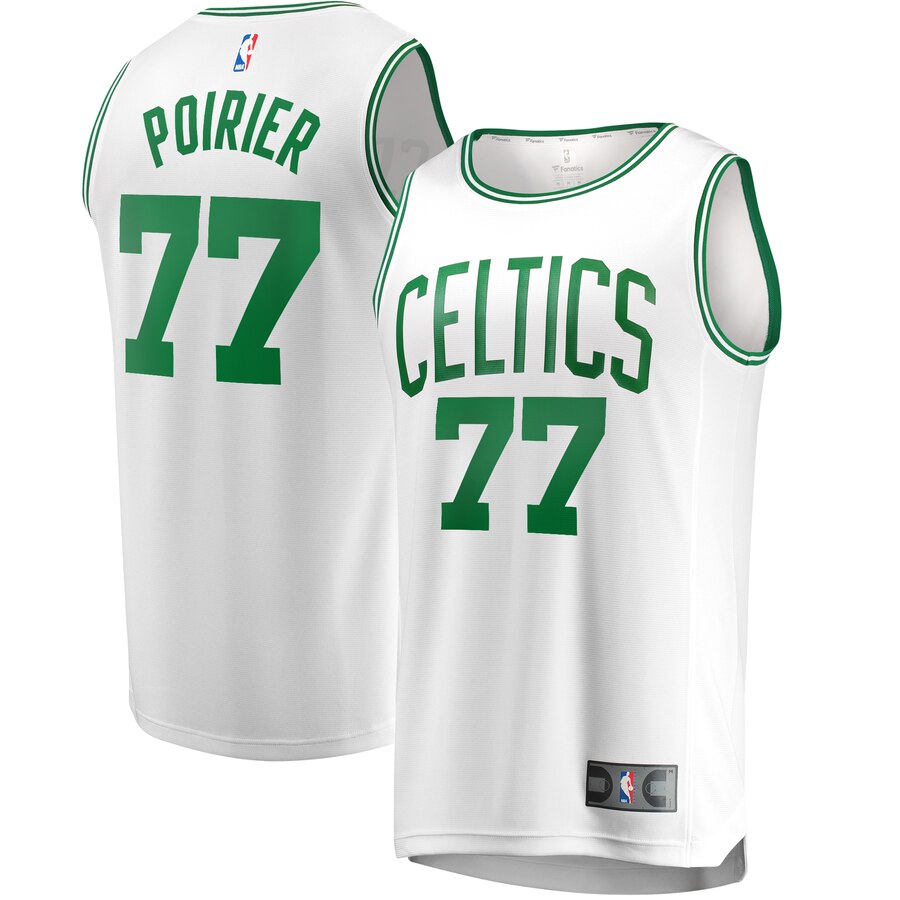 Vincent Poirier Boston Celtics Fanatics Branded Fast Break Player Jersey – Association Edition – White