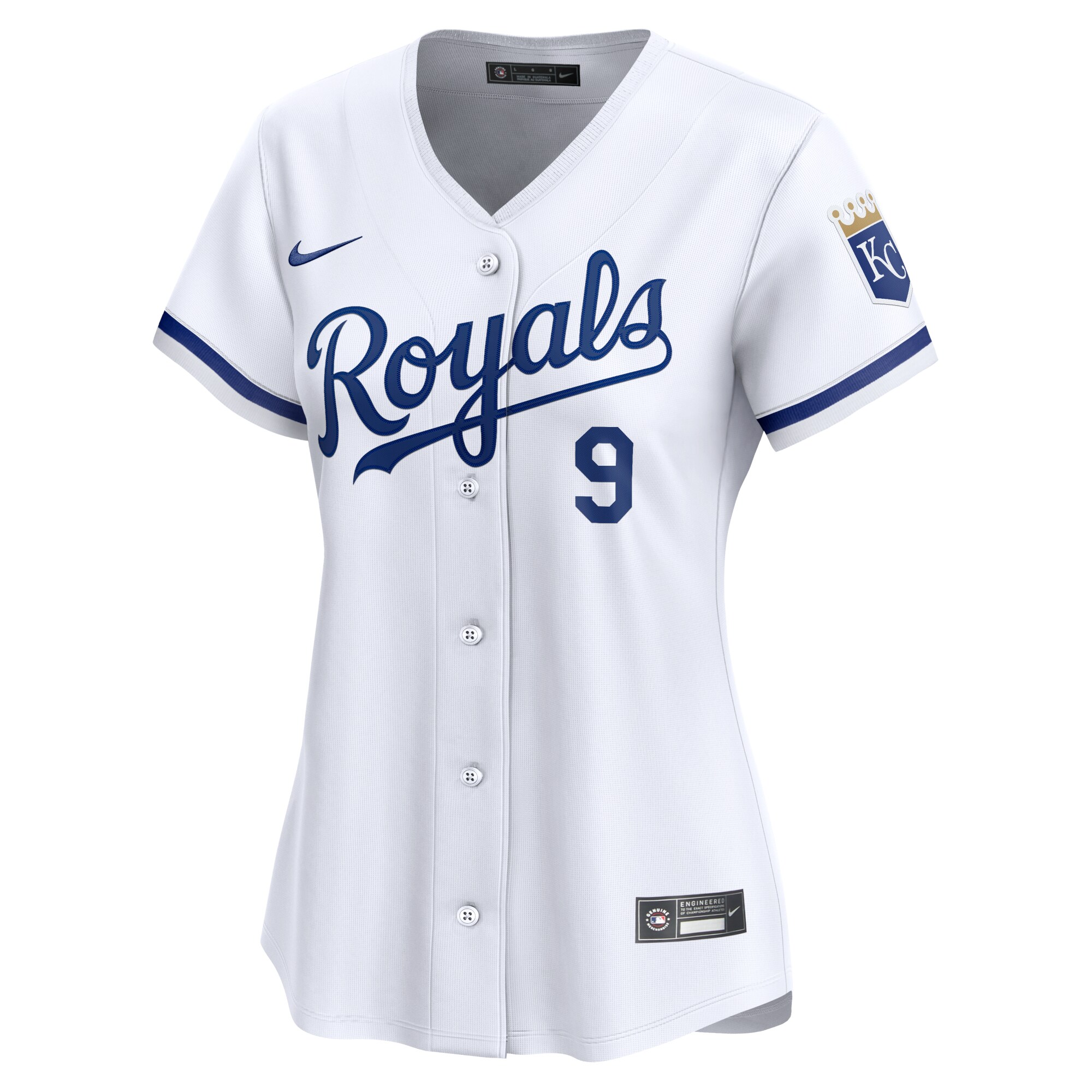 Alternative view of Vinnie Pasquantino Kansas City Royals Women's Home Limited Player Jersey - White
