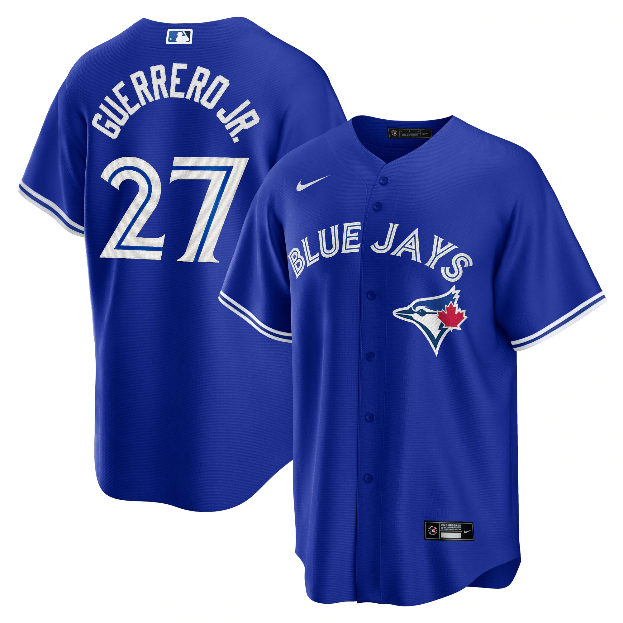 Vladimir Guerrero Jr. Toronto Blue Jays Alternate Replica Player Name Jersey - Royal