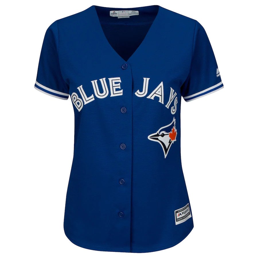 Alternative view of Vladimir Guerrero Jr. Toronto Blue Jays Majestic Women's Cool Base Player Jersey - Royal