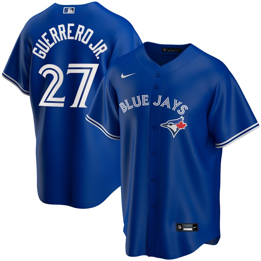 Vladimir Guerrero Jr. Toronto Blue Jays Youth Alternate 2020 Replica Player Jersey - Royal
