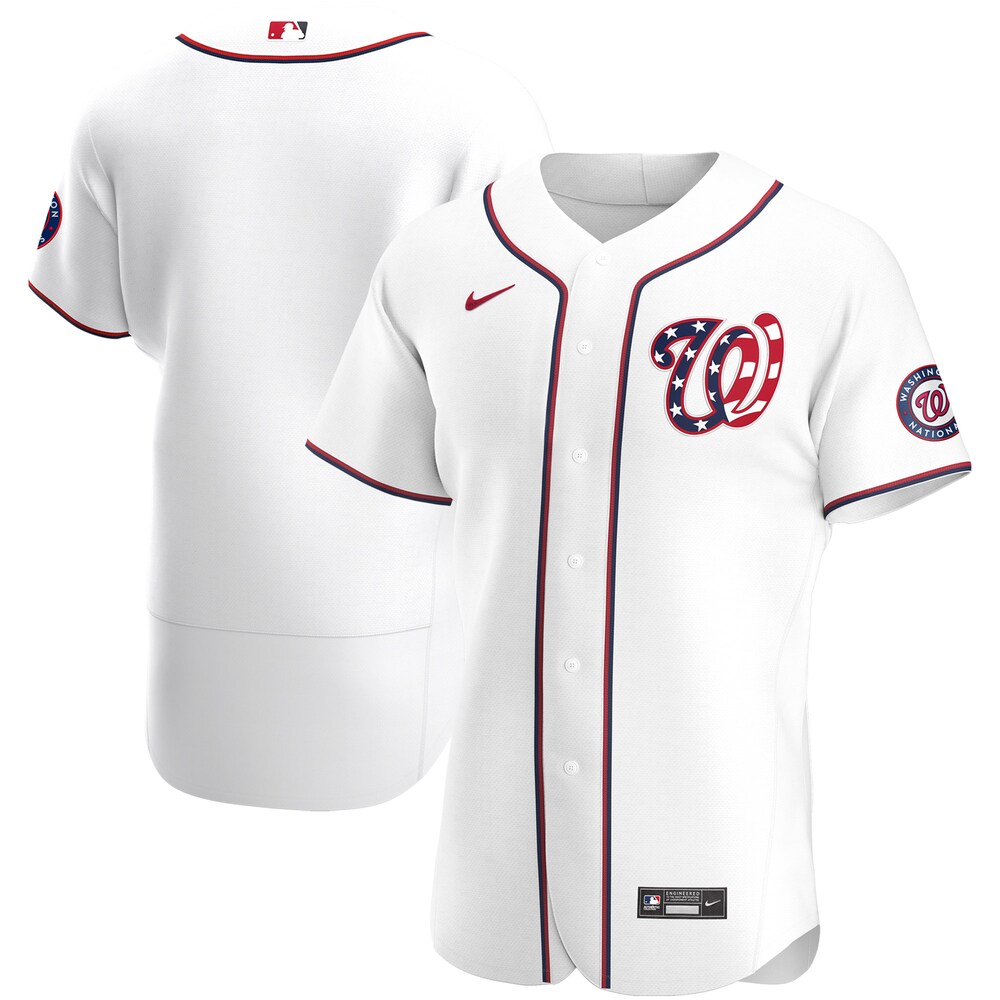 Washington Nationals Alternate 2020 Team Logo Jersey - White