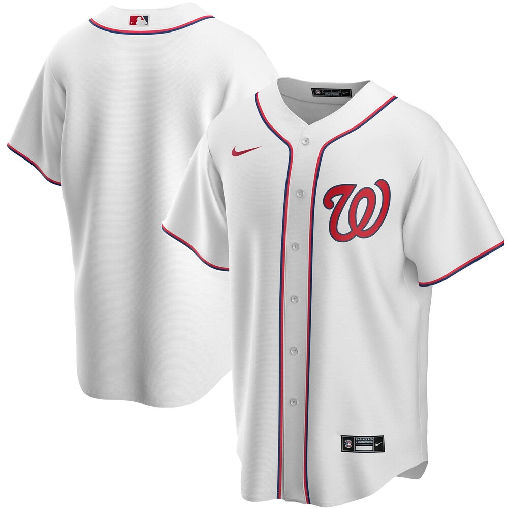 Washington Nationals Home 2020 Team Jersey - White Color