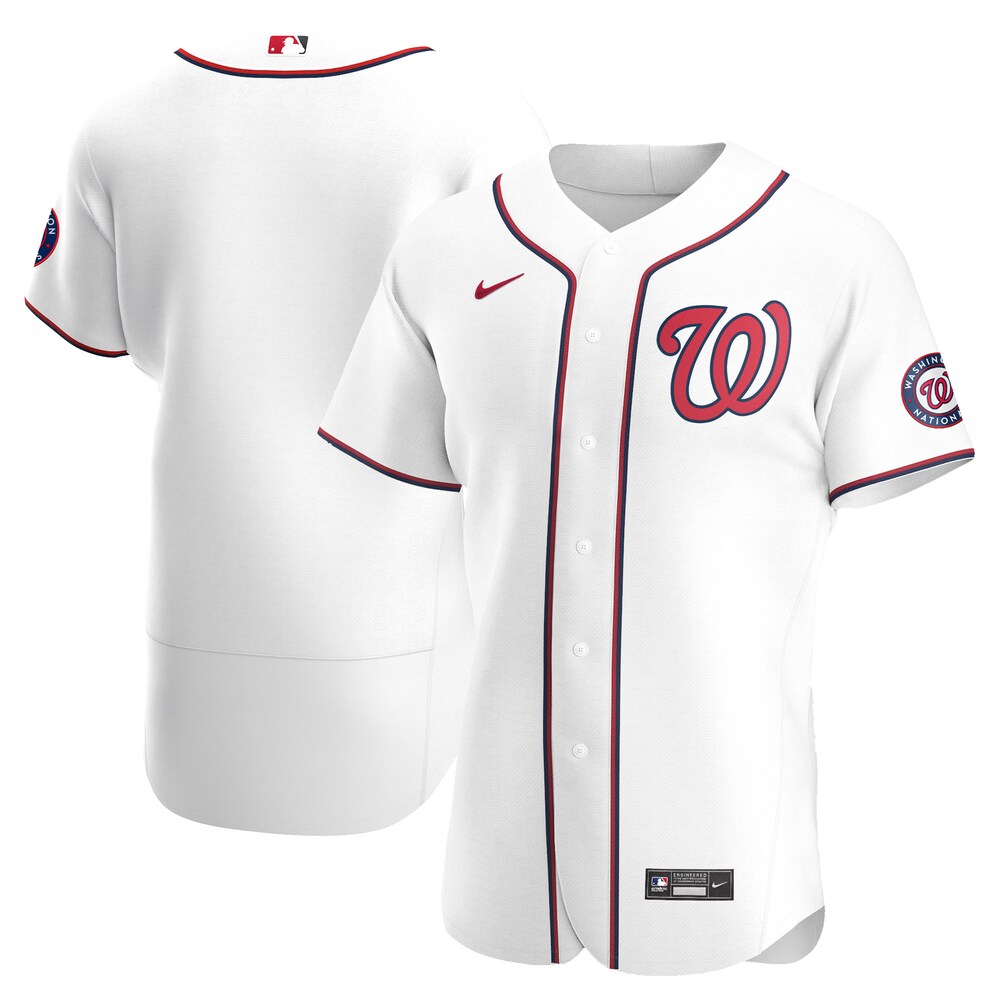 Washington Nationals Home 2020 Team Jersey - White