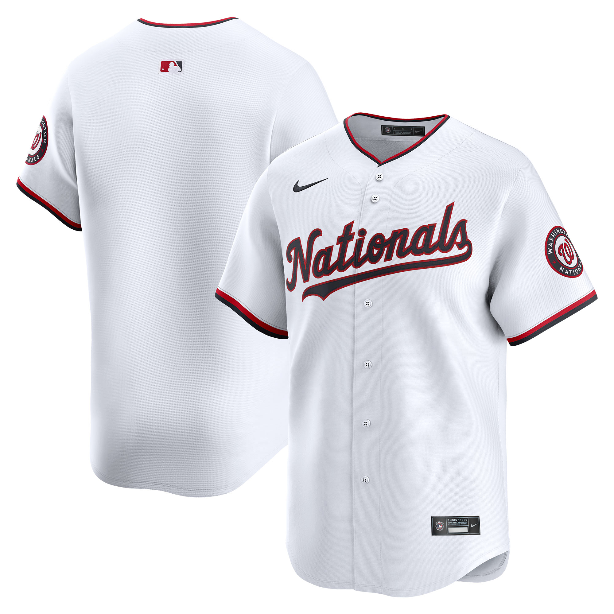 Washington Nationals Home Limited Jersey - White
