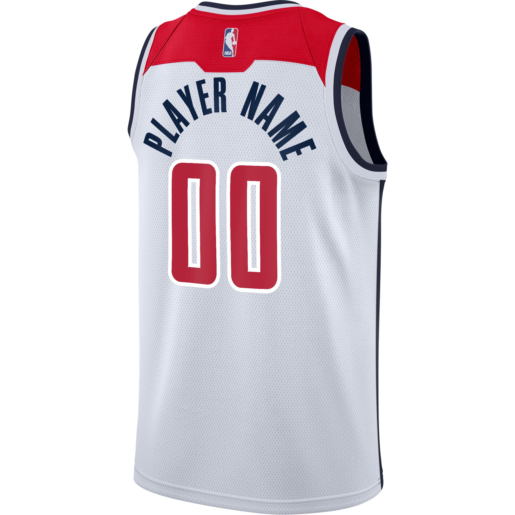Alternative view of Washington Wizards Association Swingman Jersey - Custom - Youth - JS918