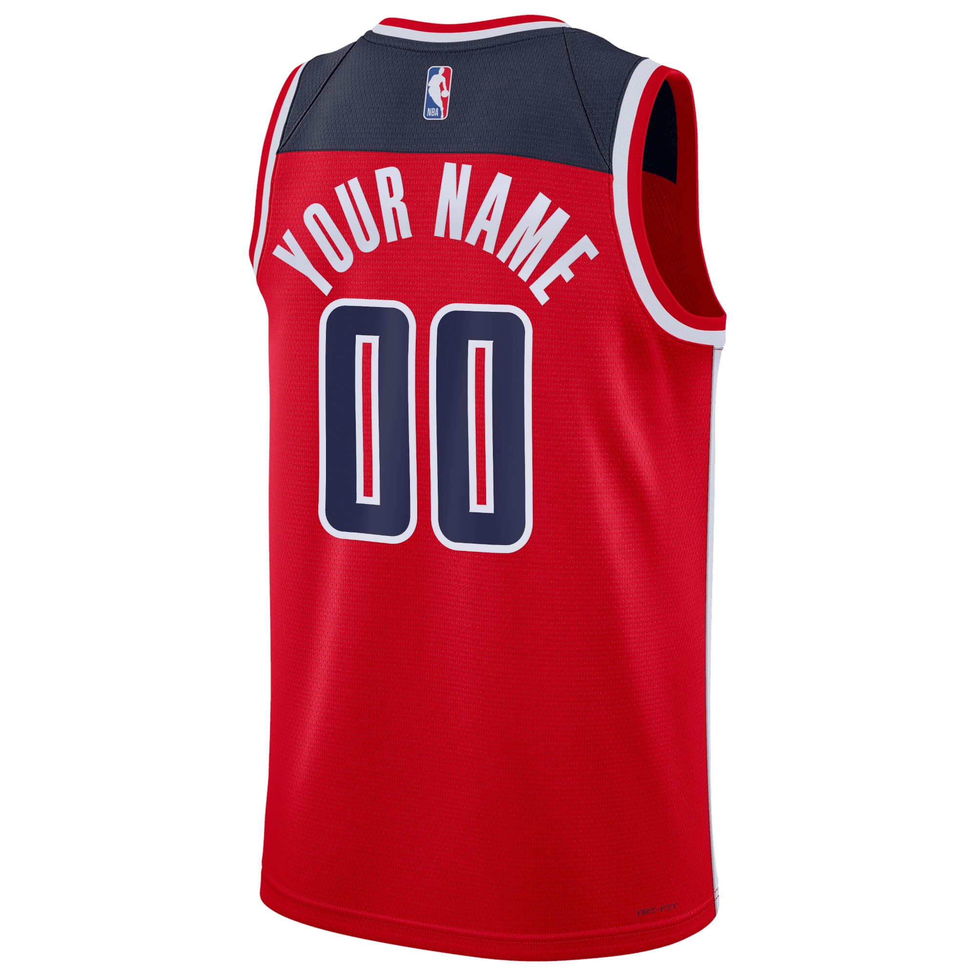 Alternative view of Washington Wizards Icon Swingman Jersey - Custom - Unisex - JS525
