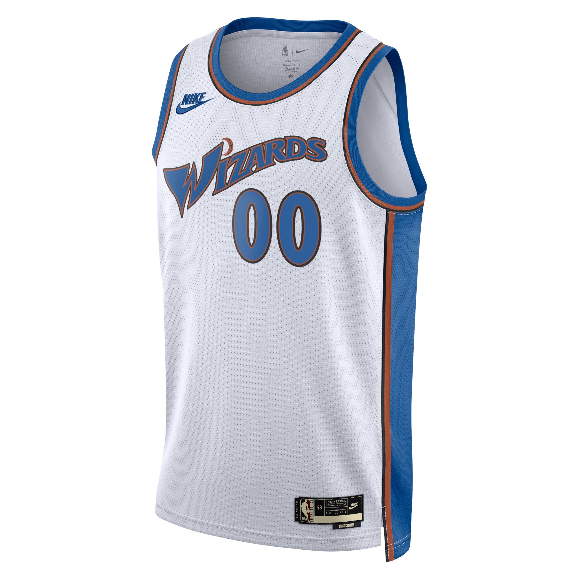 Alternative view of Washington Wizards Unisex 2022/23 Custom Swingman Jersey - Classic Edition - White