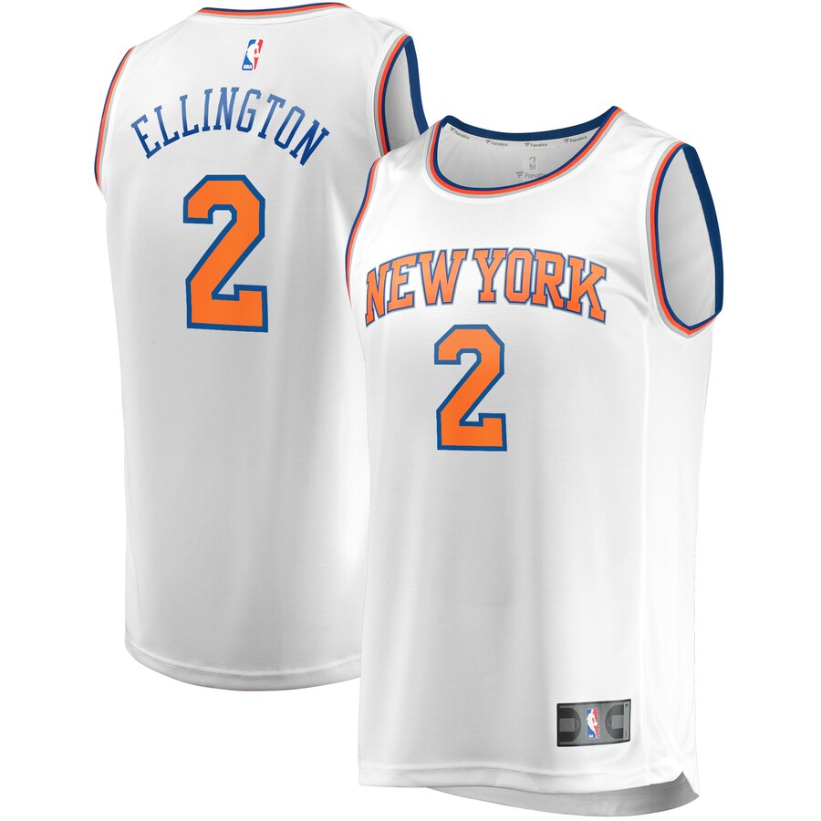 Wayne Ellington New York Knicks Fanatics Branded Youth Fast Break Replica Player Jersey - Association Edition - White