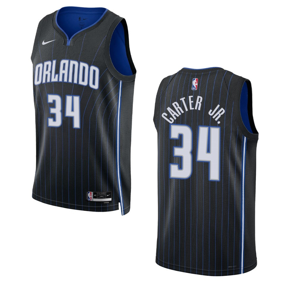 Wendell Carter Jr. Black Icon Edition 2022-23 Orlando Magic Swingman Jersey