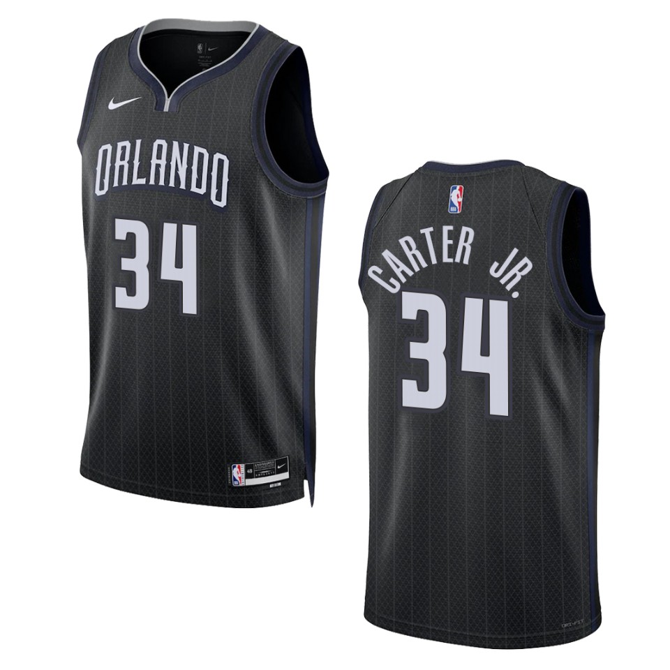 Wendell Carter Jr. City Edition Orlando Magic 2022-23 Black Swingman Jersey