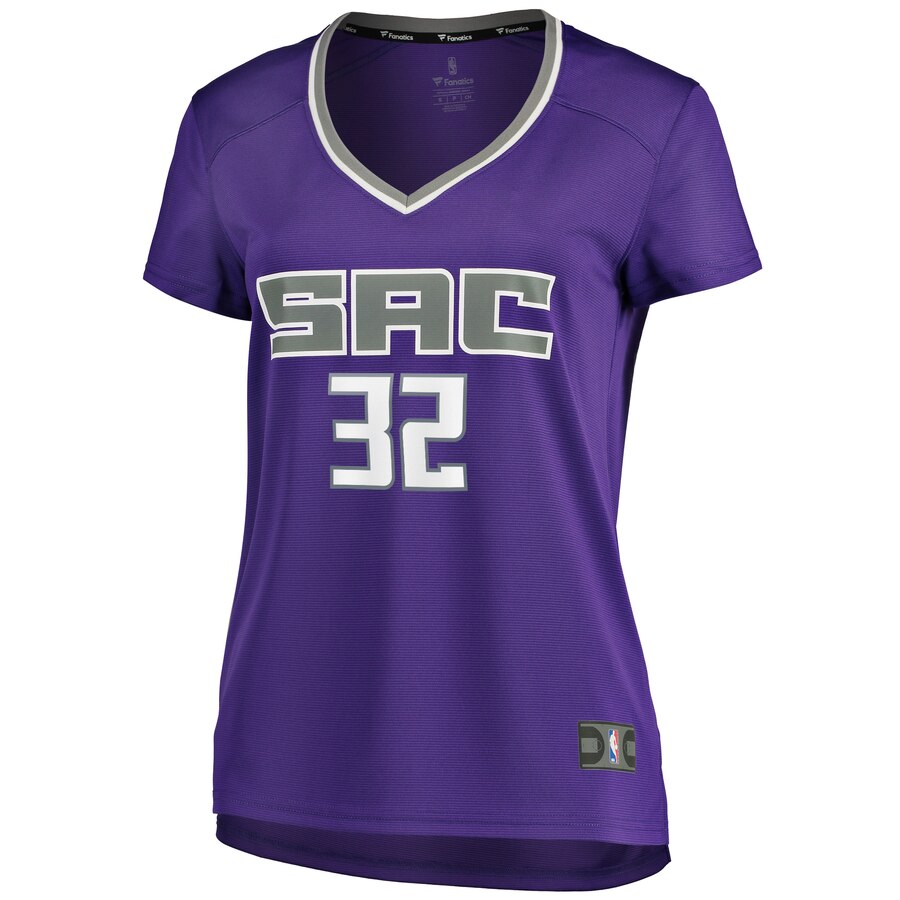 Alternative view of Wenyen Gabriel Sacramento Kings Fanatics Branded Women's Fast Break Player Replica Jersey - Icon Edition - Purple