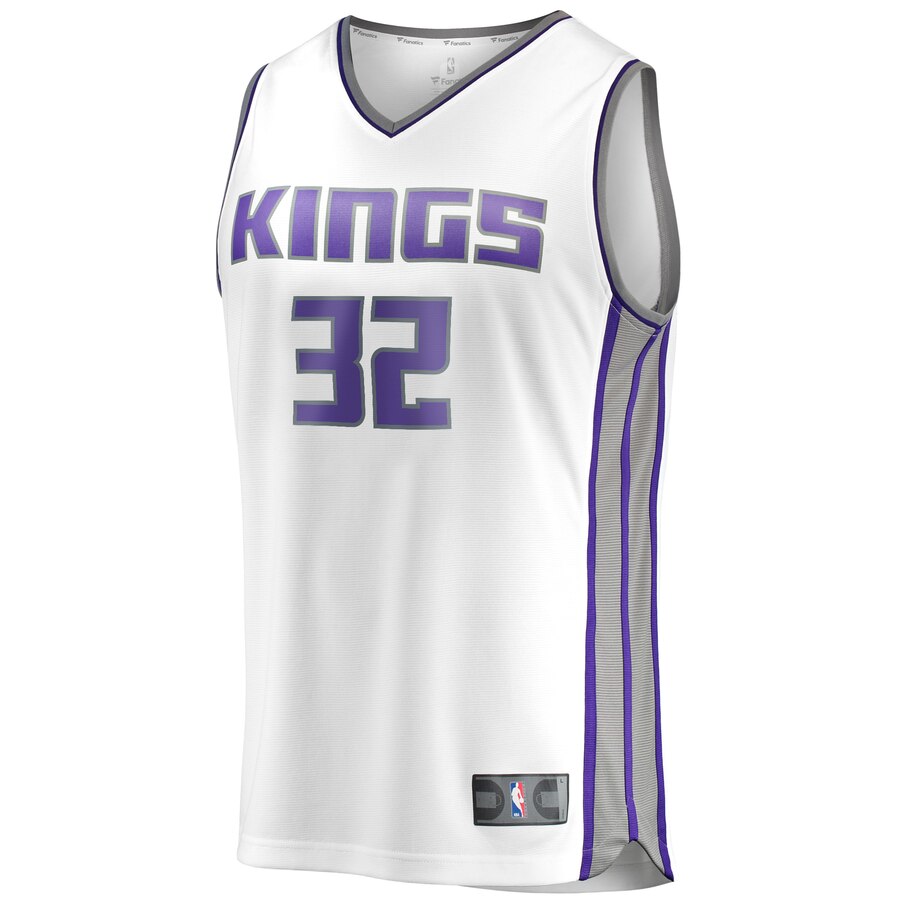 Alternative view of Wenyen Gabriel Sacramento Kings Fanatics Branded Youth Fast Break Replica Player Jersey - Association Edition - White