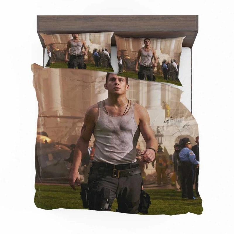 Alternative view of White House Down Movie Channing Tatum Bedding Set - Custom Bedding Set