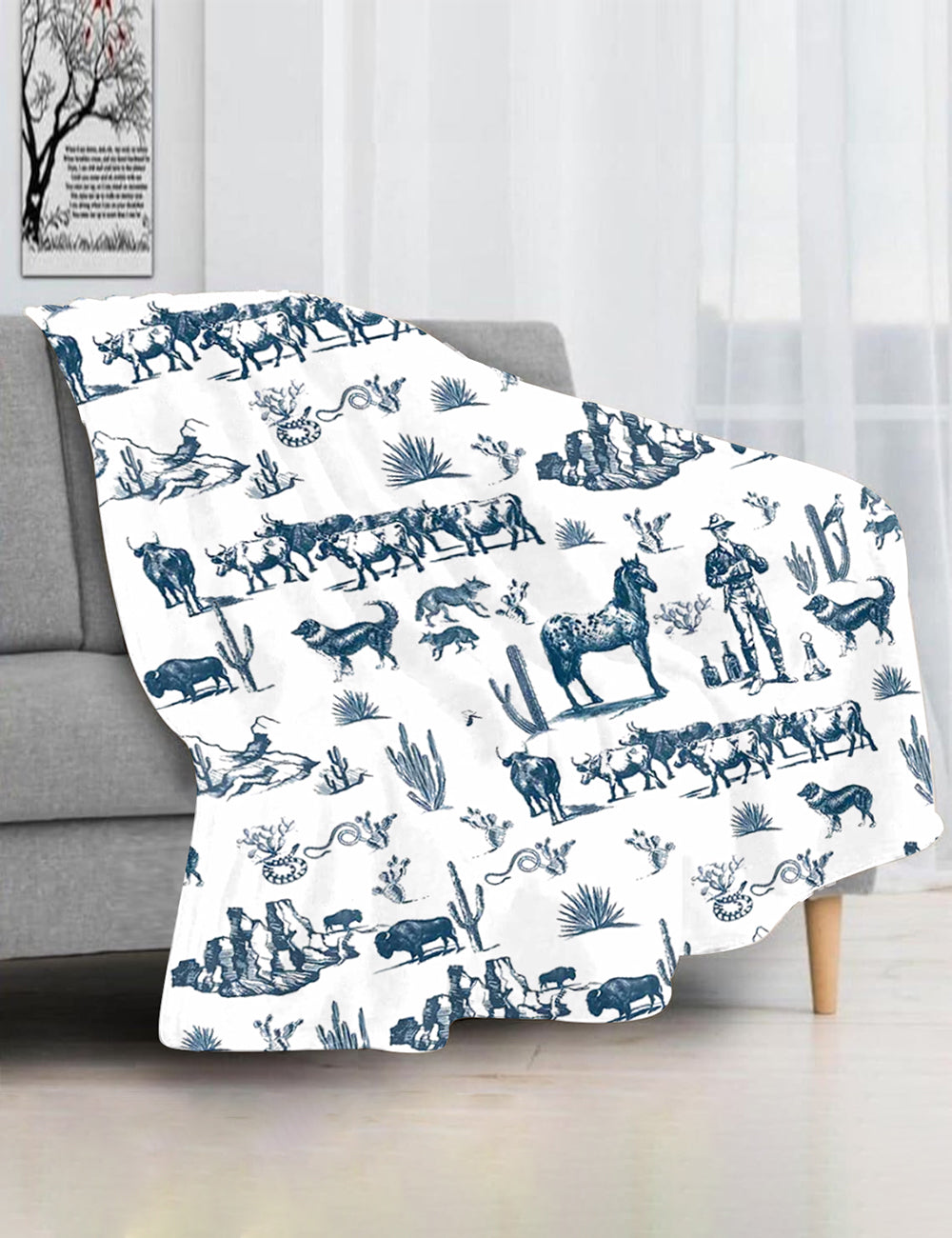 Wild West Adventure Blanket