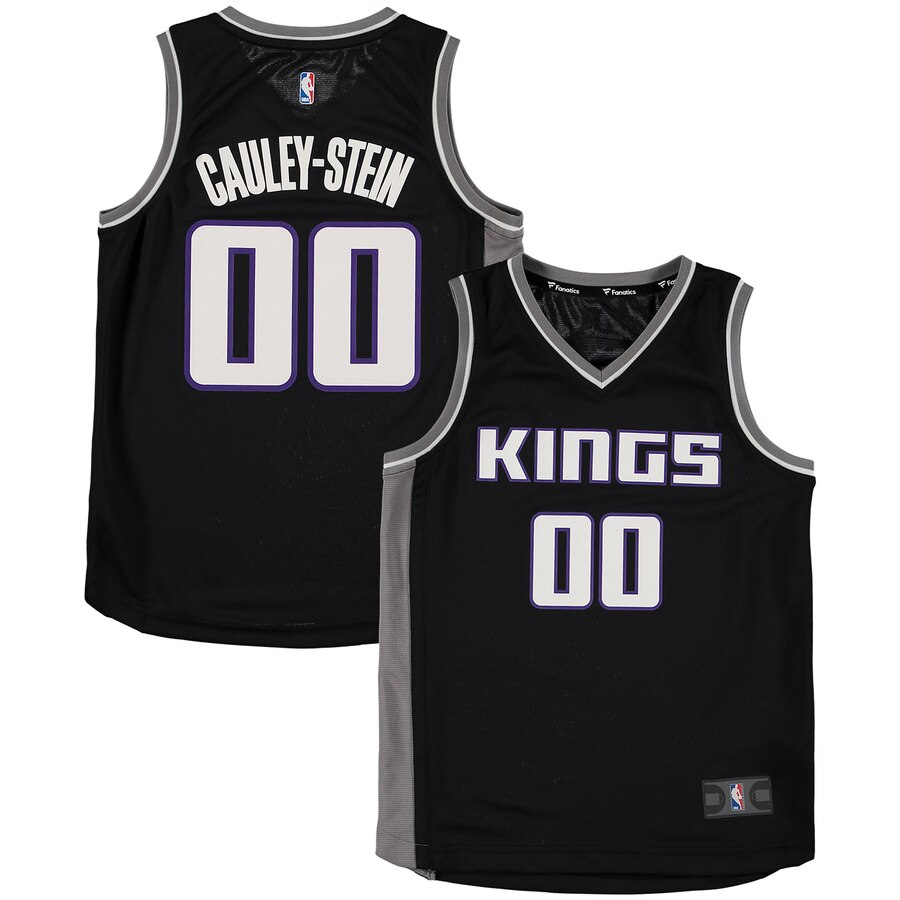 Willie Cauley-stein Sacramento Kings Fanatics Branded Youth Fast Break Replica Jersey Black - Statement Edition