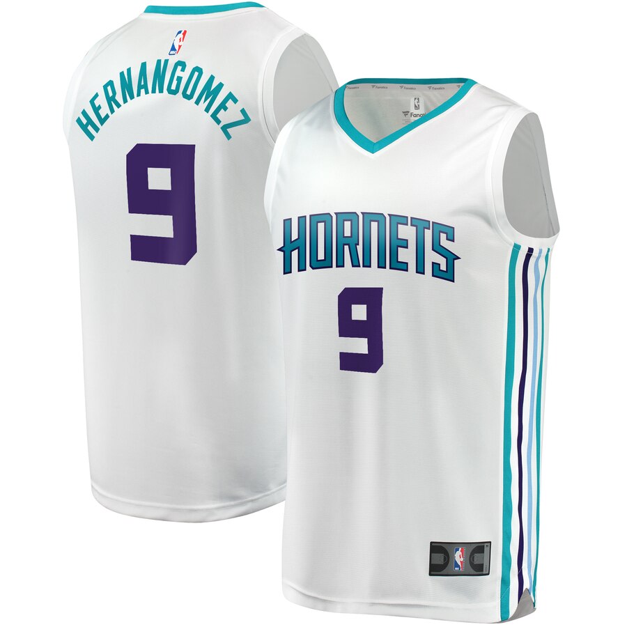 Willy Hernangomez Charlotte Hornets Fanatics Branded Youth Fast Break Replica Player Jersey - Association Edition - White