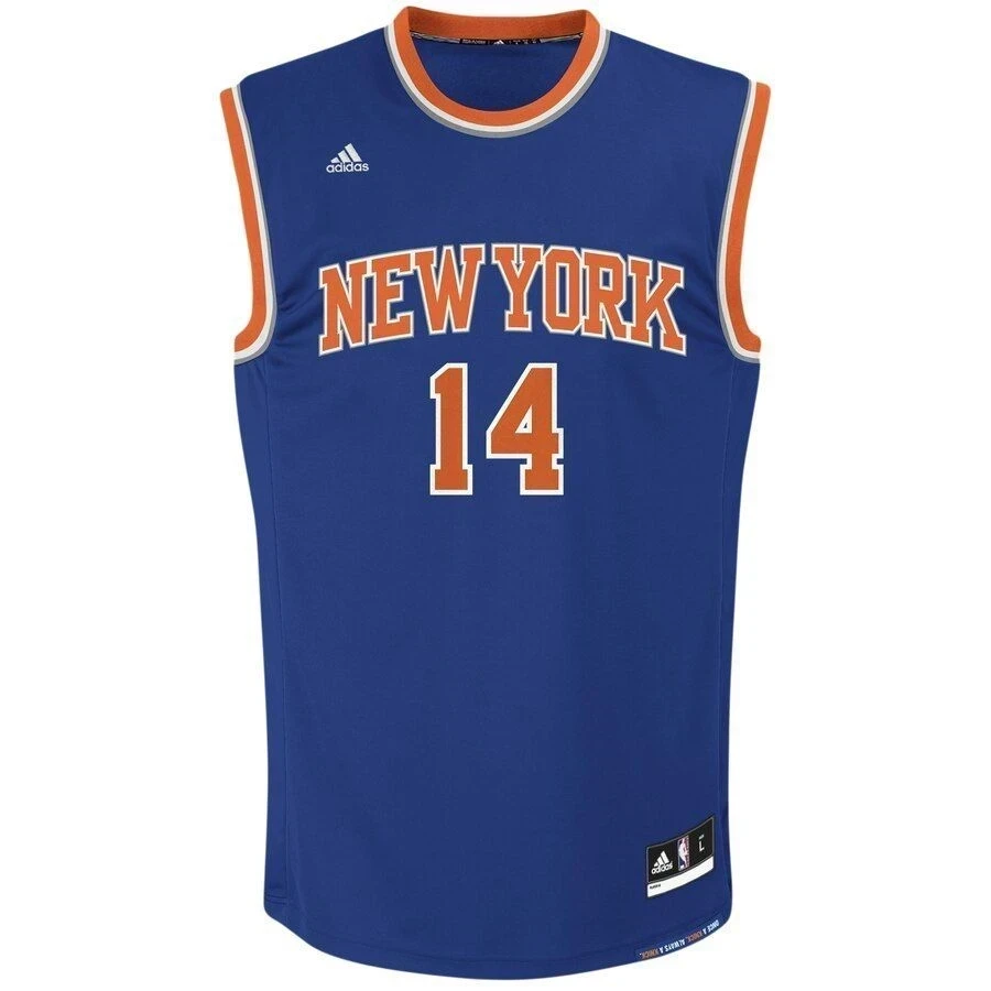 Alternative view of Willy Hernangomez New York Knicks Road Jersey - Royal - JS114 