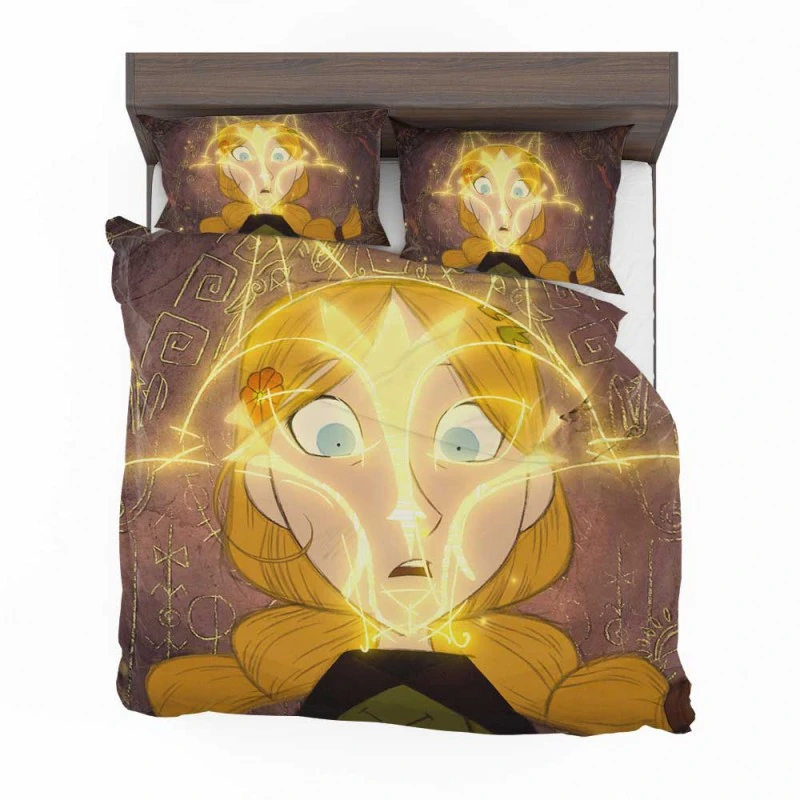Alternative view of Wolfwalkers Movie Robyn Goodfellowe Bedding Set - Custom Bedding Set