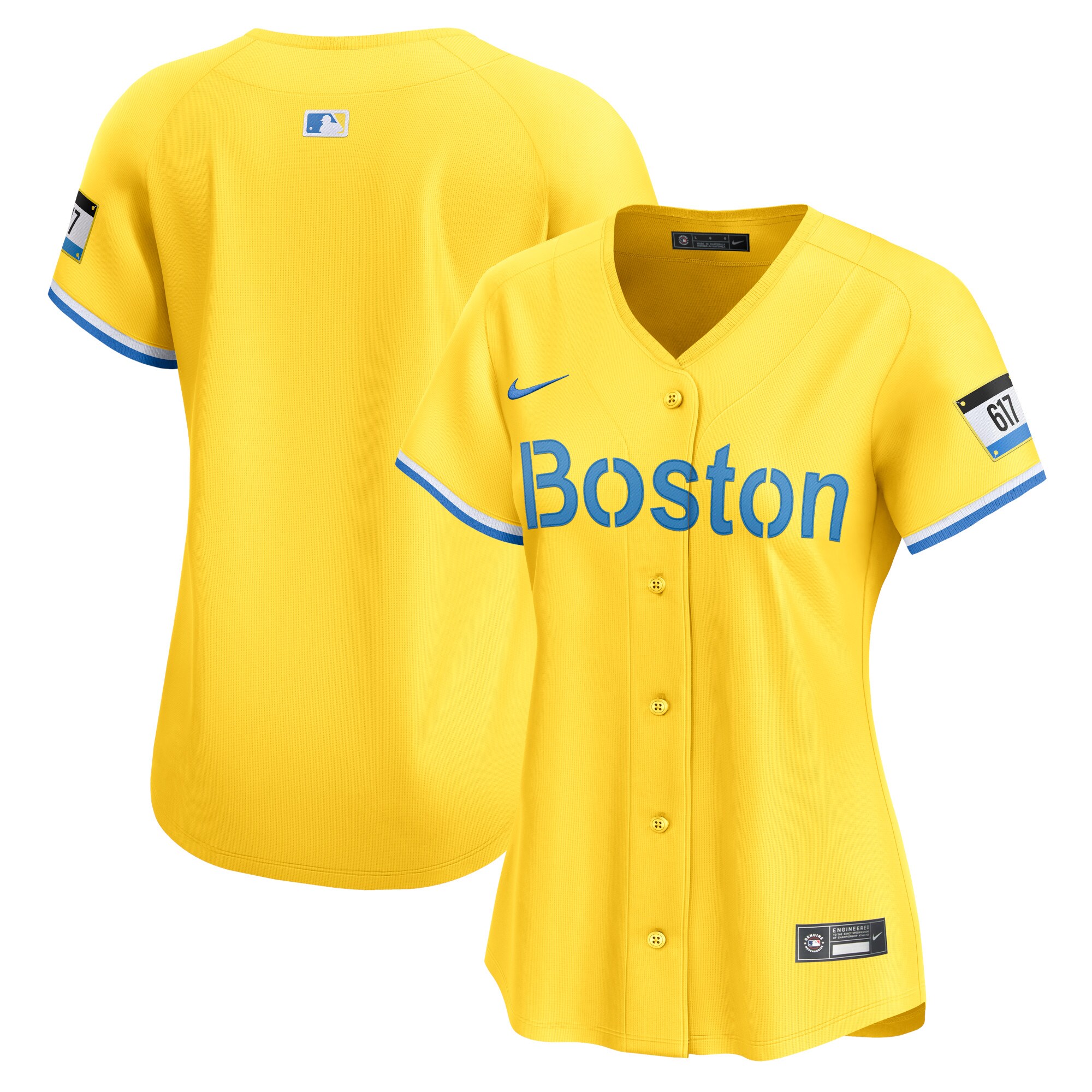 Women's Boston Red Sox Gold City Connect Limited Jersey