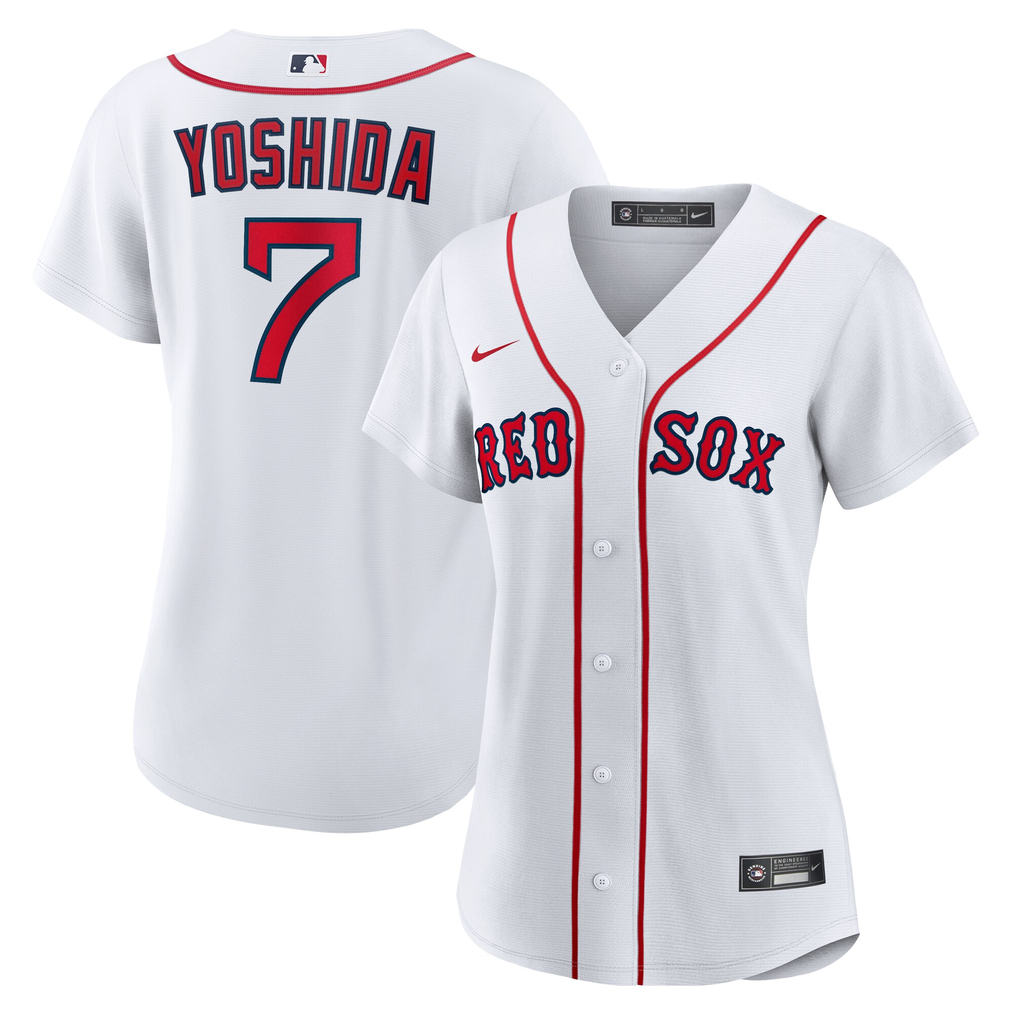 Women's Boston Red Sox Masataka Yoshida White Home Jersey