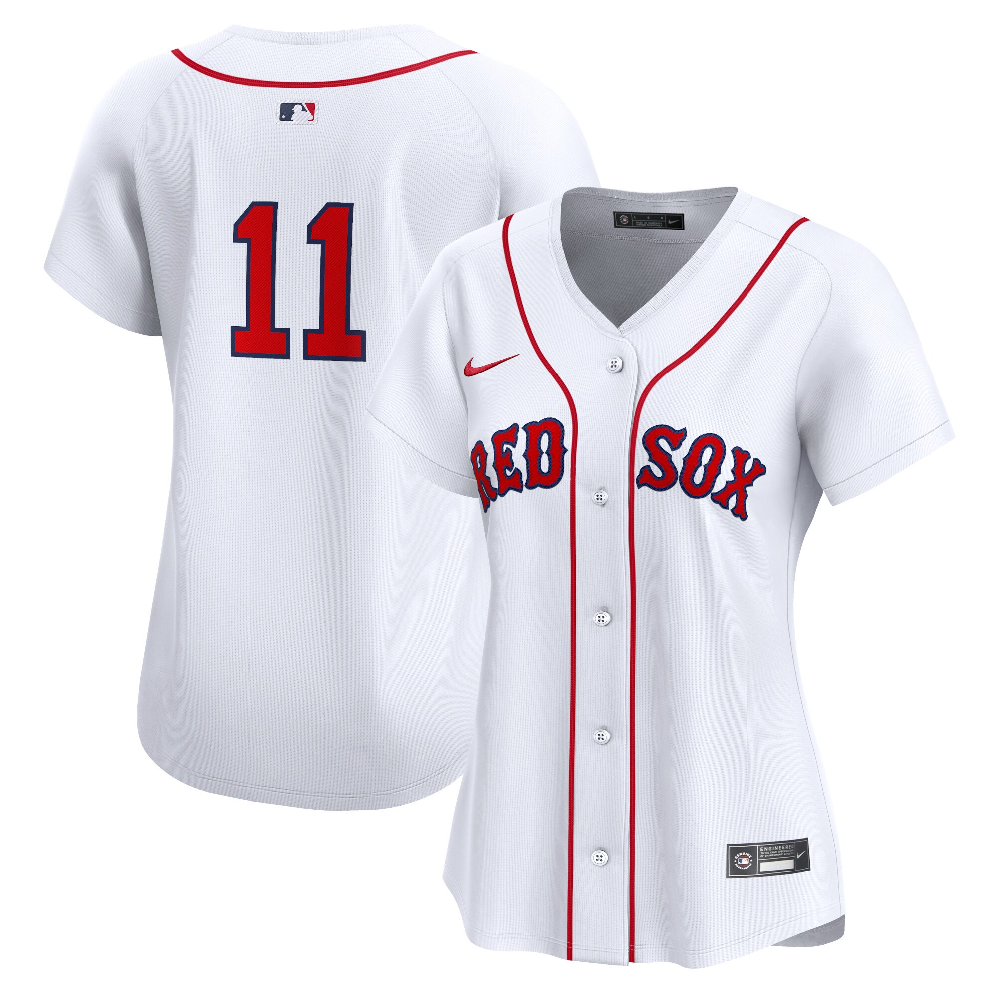 Women's Boston Red Sox Rafael Devers White Home Limited Player Jersey