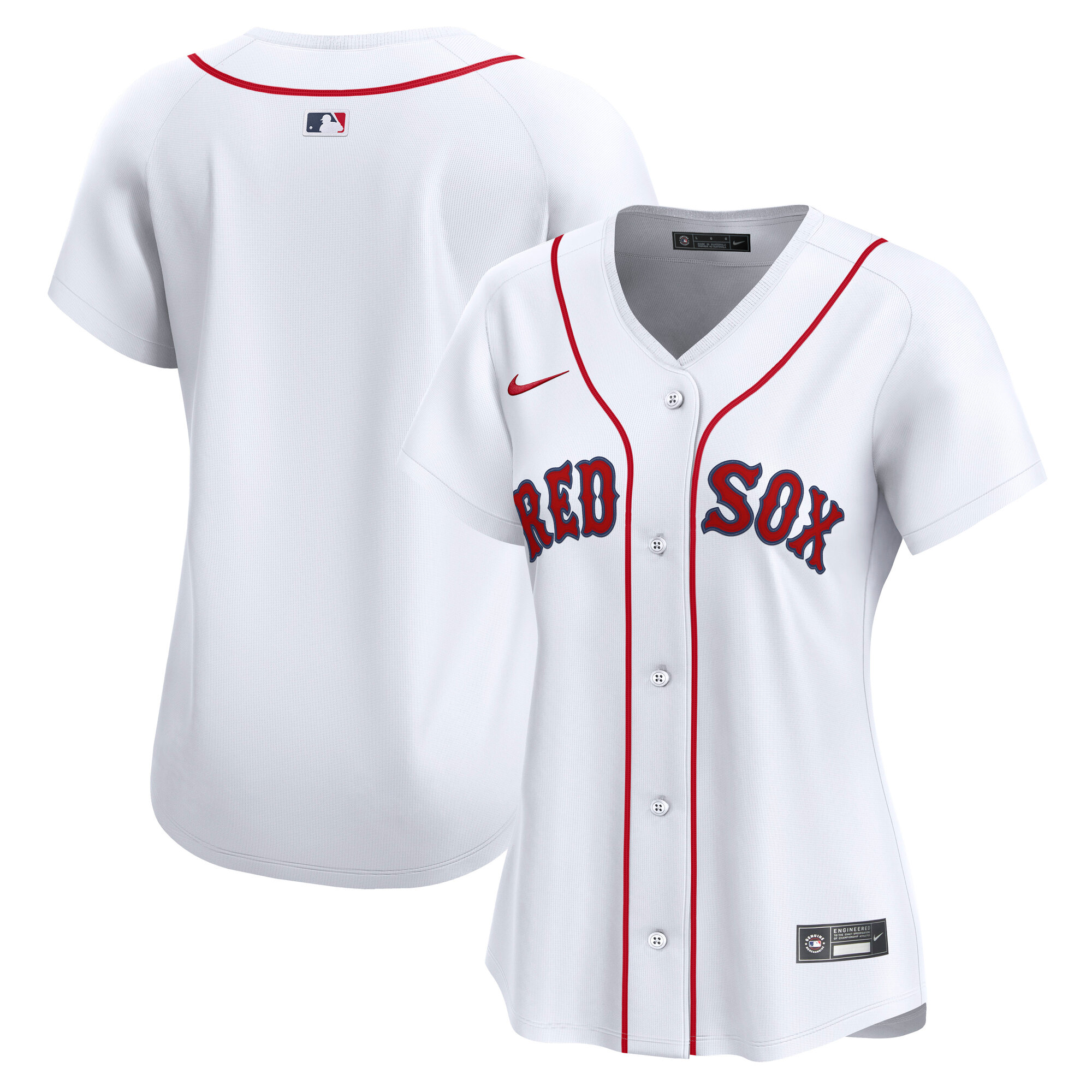 Women's Boston Red Sox White Home Limited Jersey