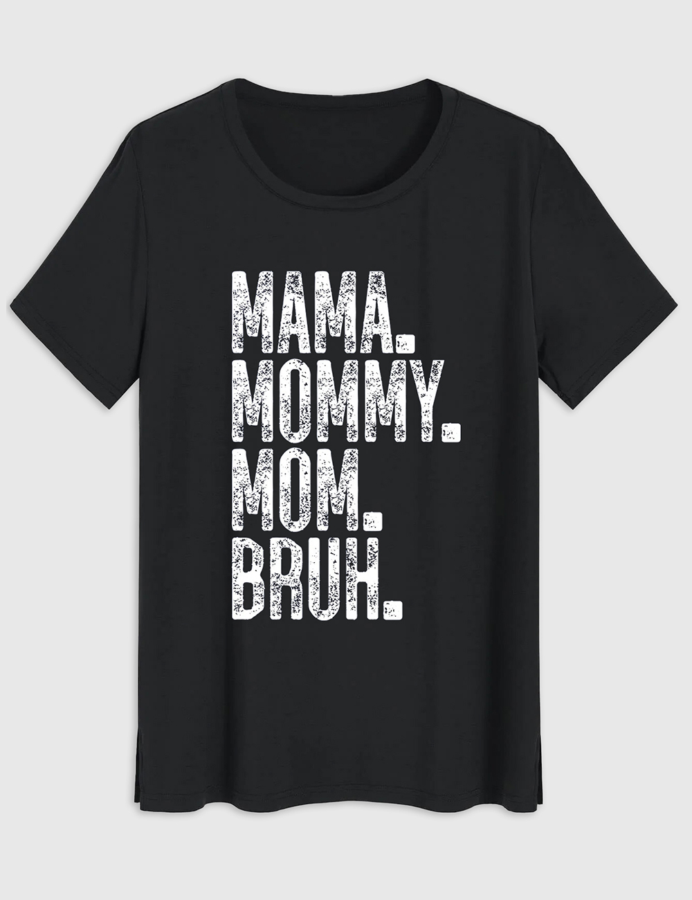 Women's Bruh Formerly Known As Mom Mama Mommy Mom Bruh Cute T-Shirt