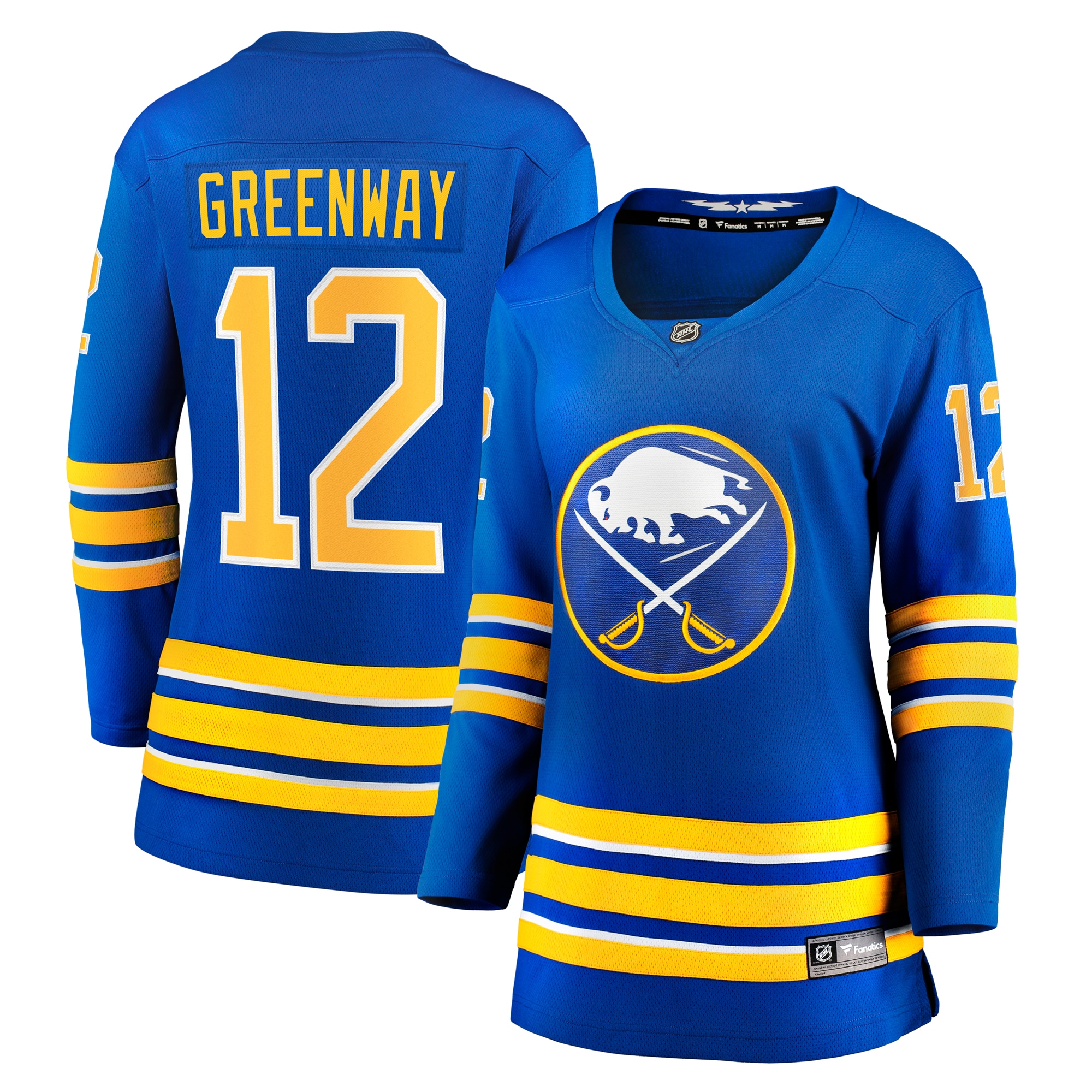 Women's Buffalo Sabres Jordan Greenway Royal Home Breakaway Jersey - JS774 