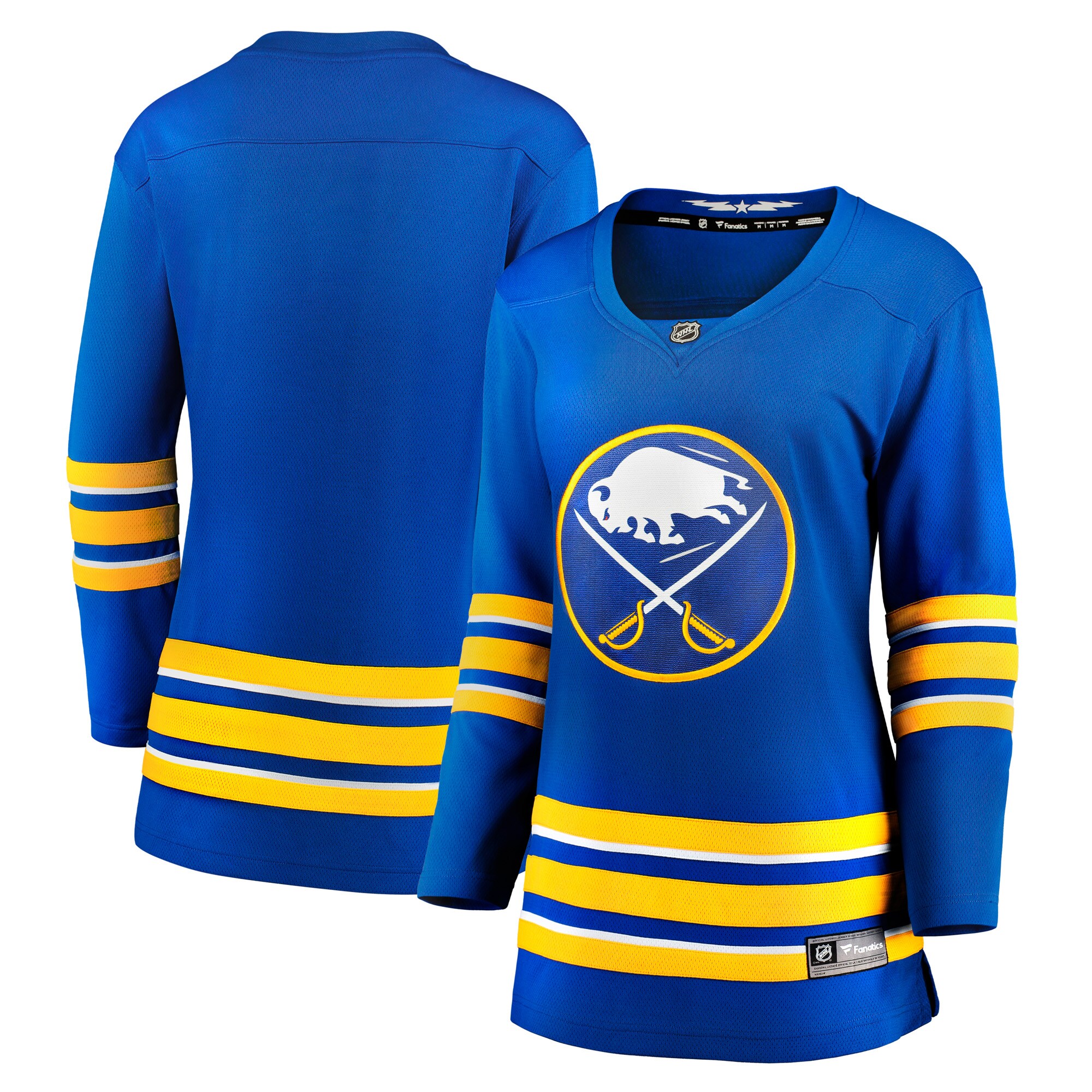 Women's Buffalo Sabres Royal Home Breakaway Jersey - JS158 