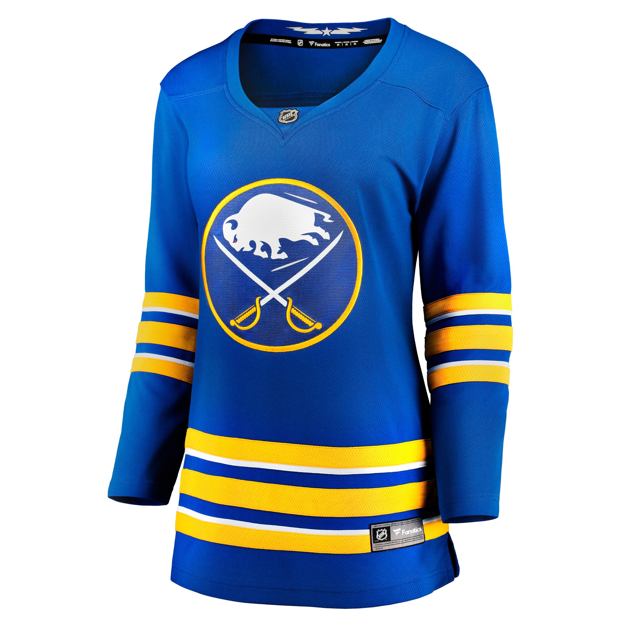 Alternative view of Women's Buffalo Sabres Royal Home Breakaway Jersey - JS158 