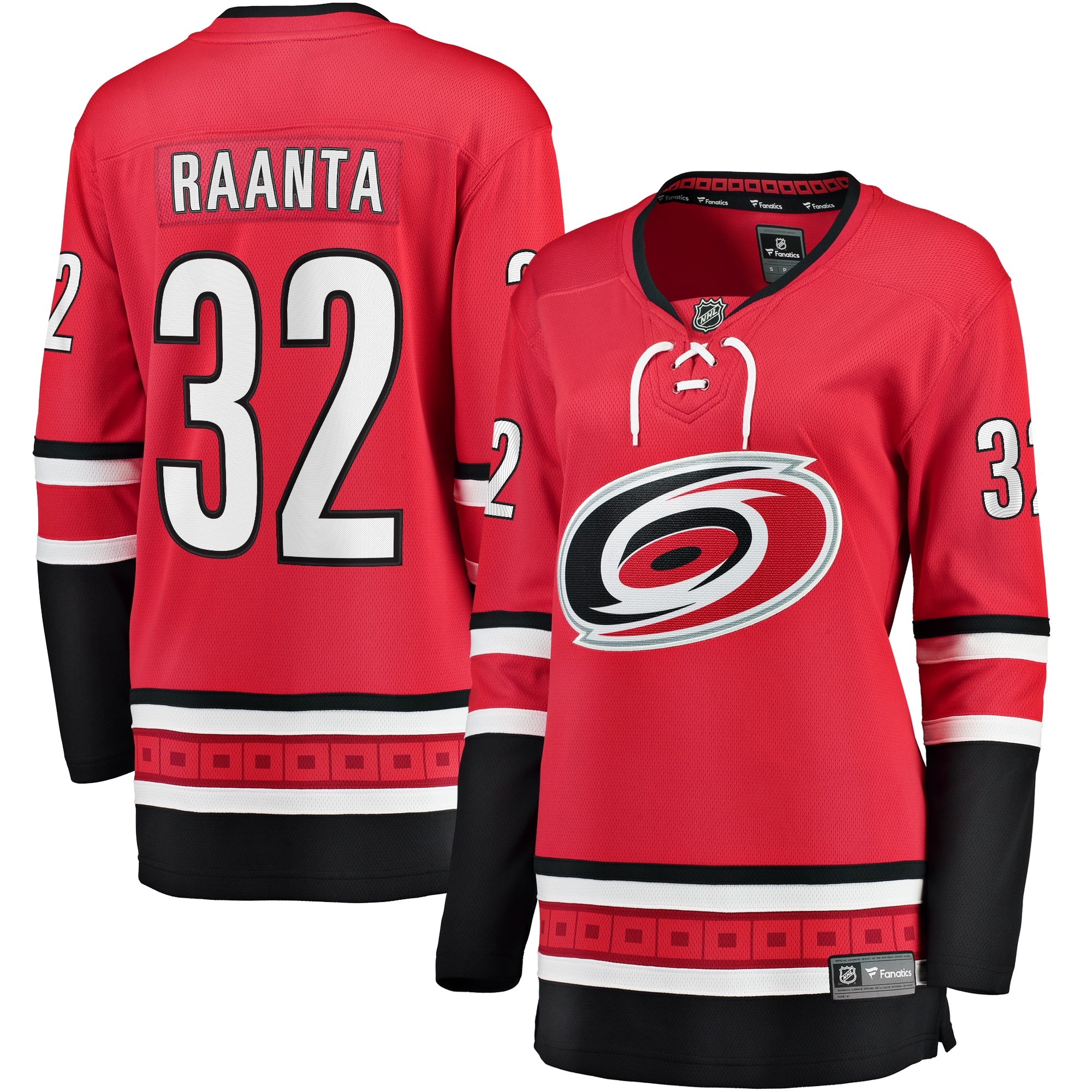 Women's Carolina Hurricanes Antti Raanta Red Alternate Breakaway Player Jersey - JS566 