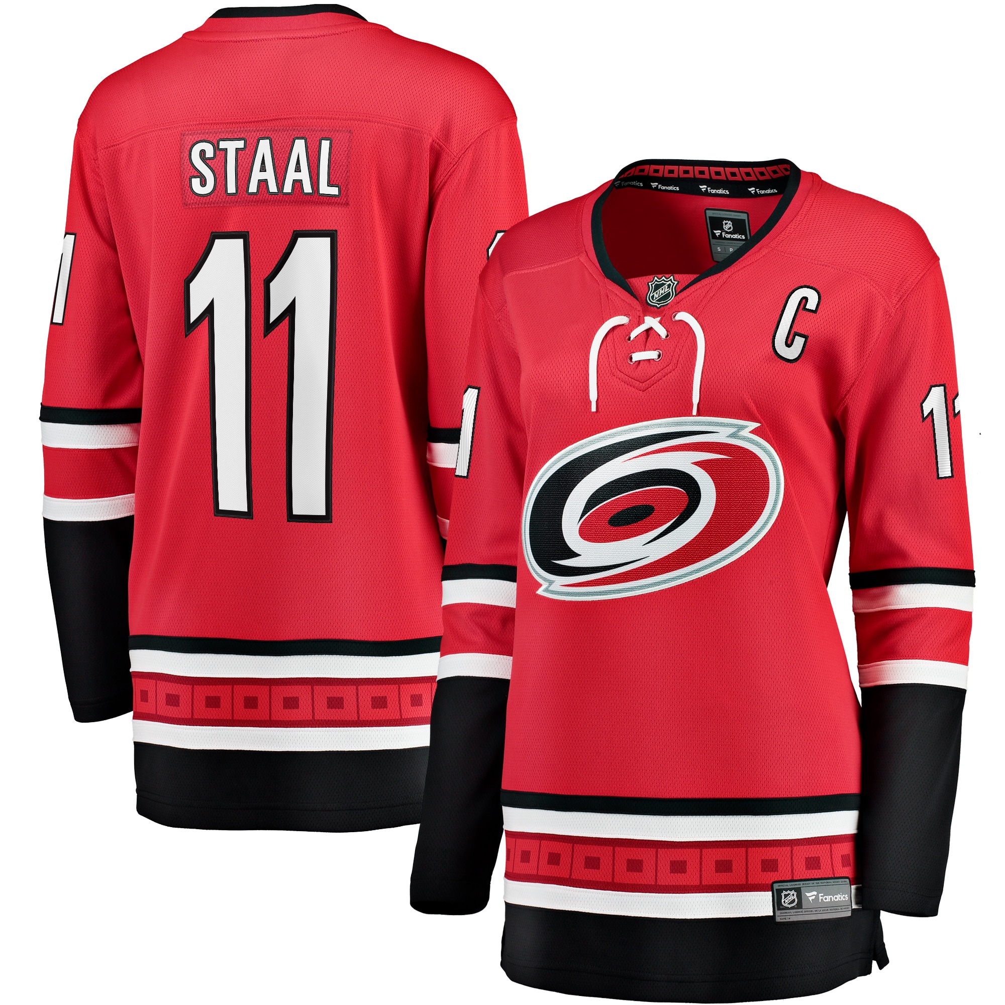 Women's Carolina Hurricanes Jordan Staal Red Alternate Breakaway Player Jersey - JS213 