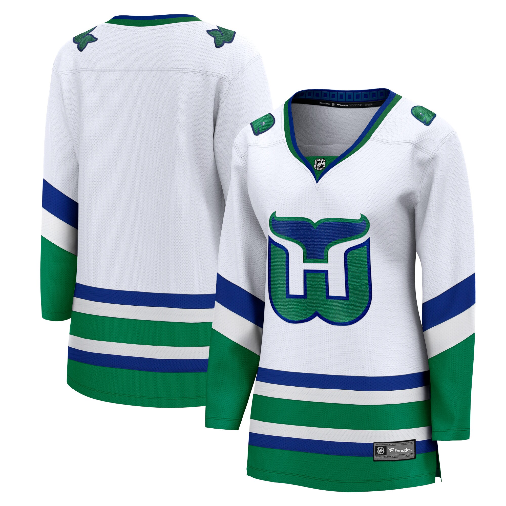 Women's Carolina Hurricanes White Whalers Premier Breakaway Jersey - JS672 