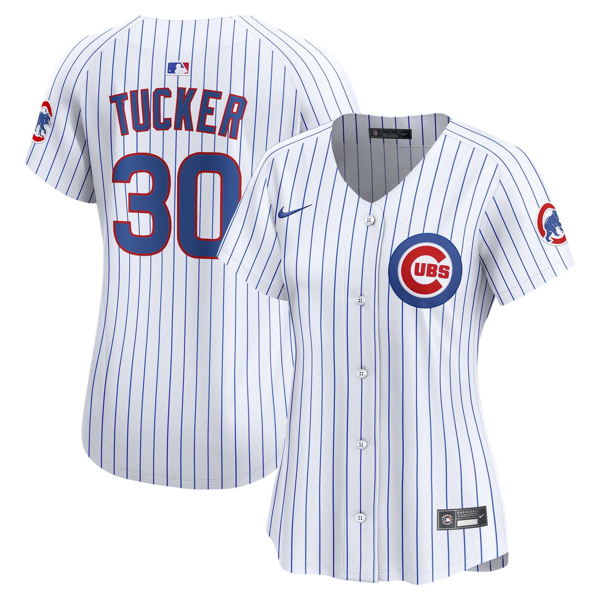 Women's Chicago Cubs Kyle Tucker White Home Limited Player Jersey