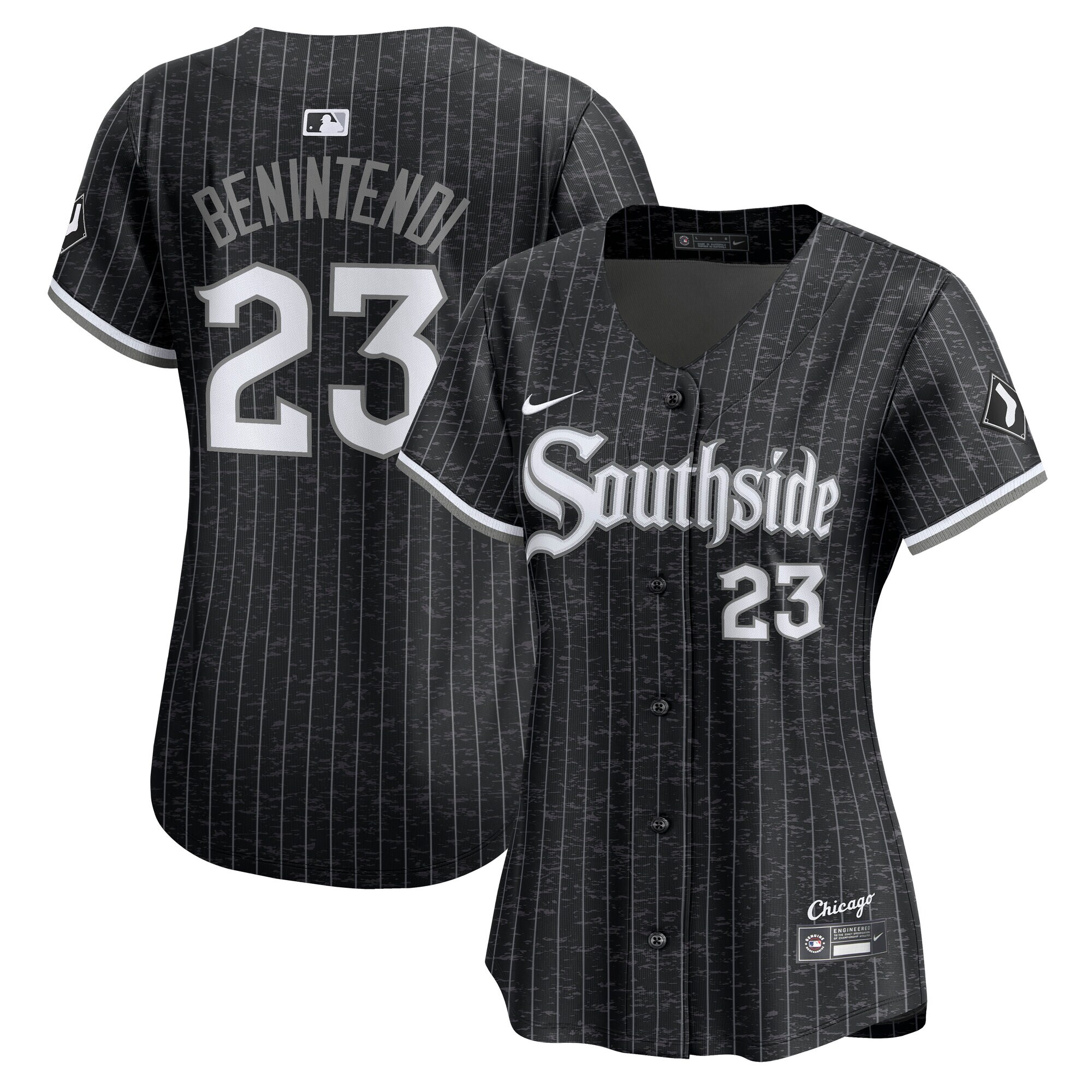 Women's Chicago White Sox Andrew Benintendi Black 2025 City Connect Limited Jersey