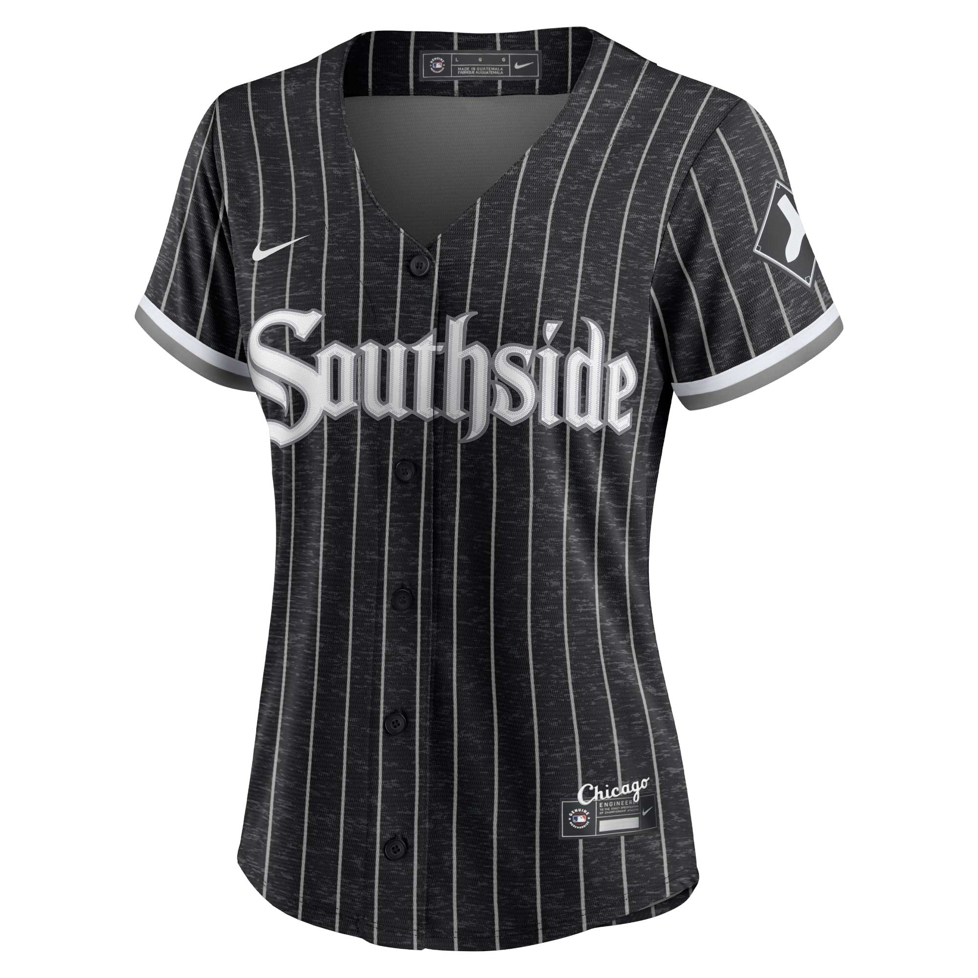 Alternative view of Women's Chicago White Sox Bo Jackson Black City Connect Player Jersey