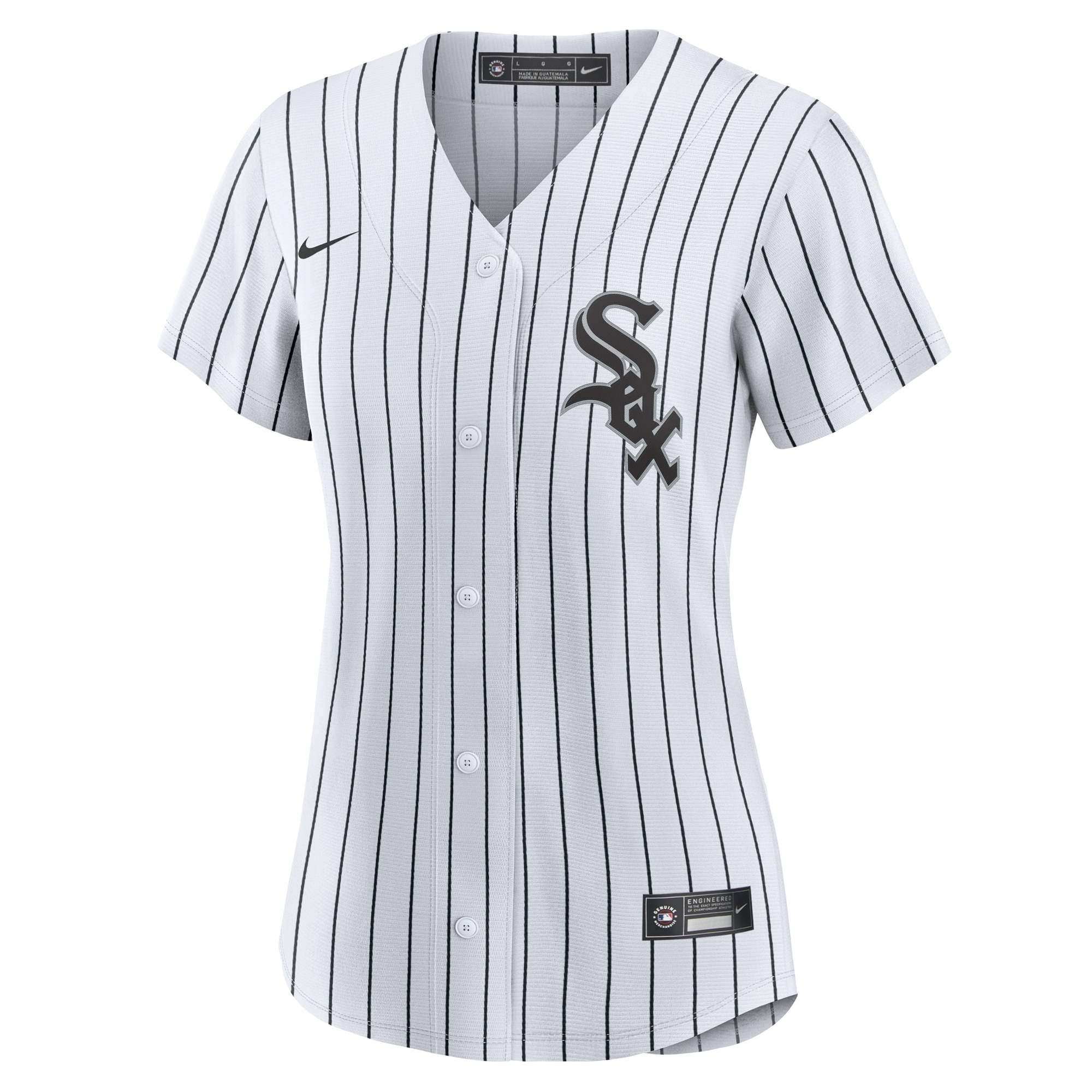 Alternative view of Women's Chicago White Sox White #1 Mom Home Jersey