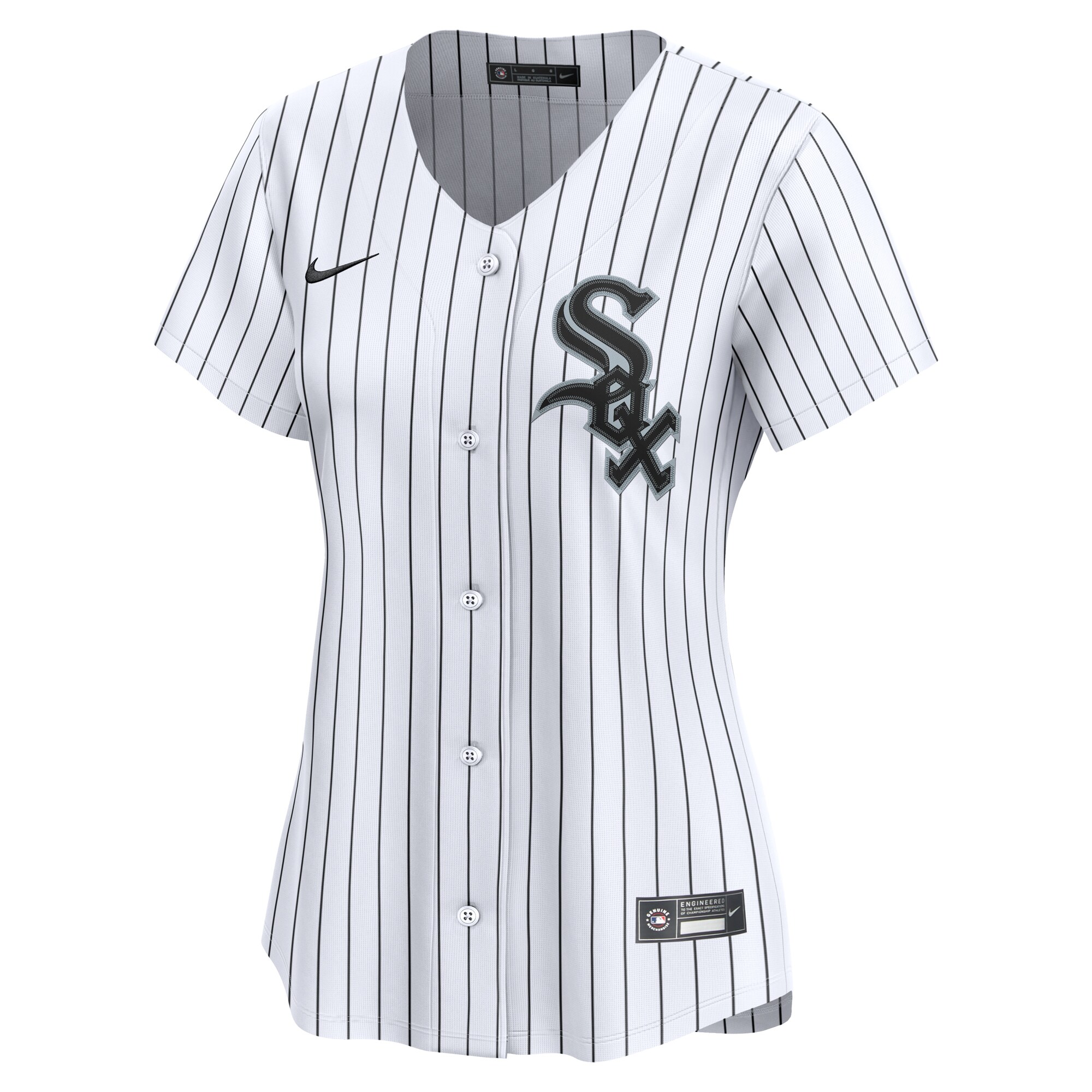 Alternative view of Women's Chicago White Sox White Home Limited Jersey