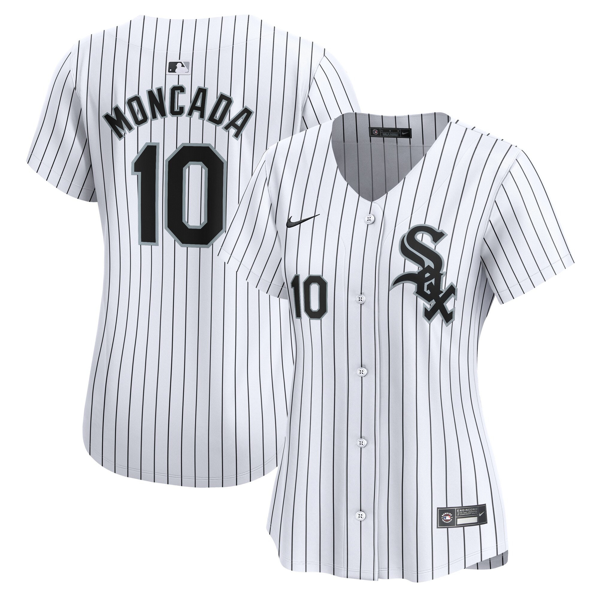 Women's Chicago White Sox Yoan Moncada White Home Limited Player Jersey