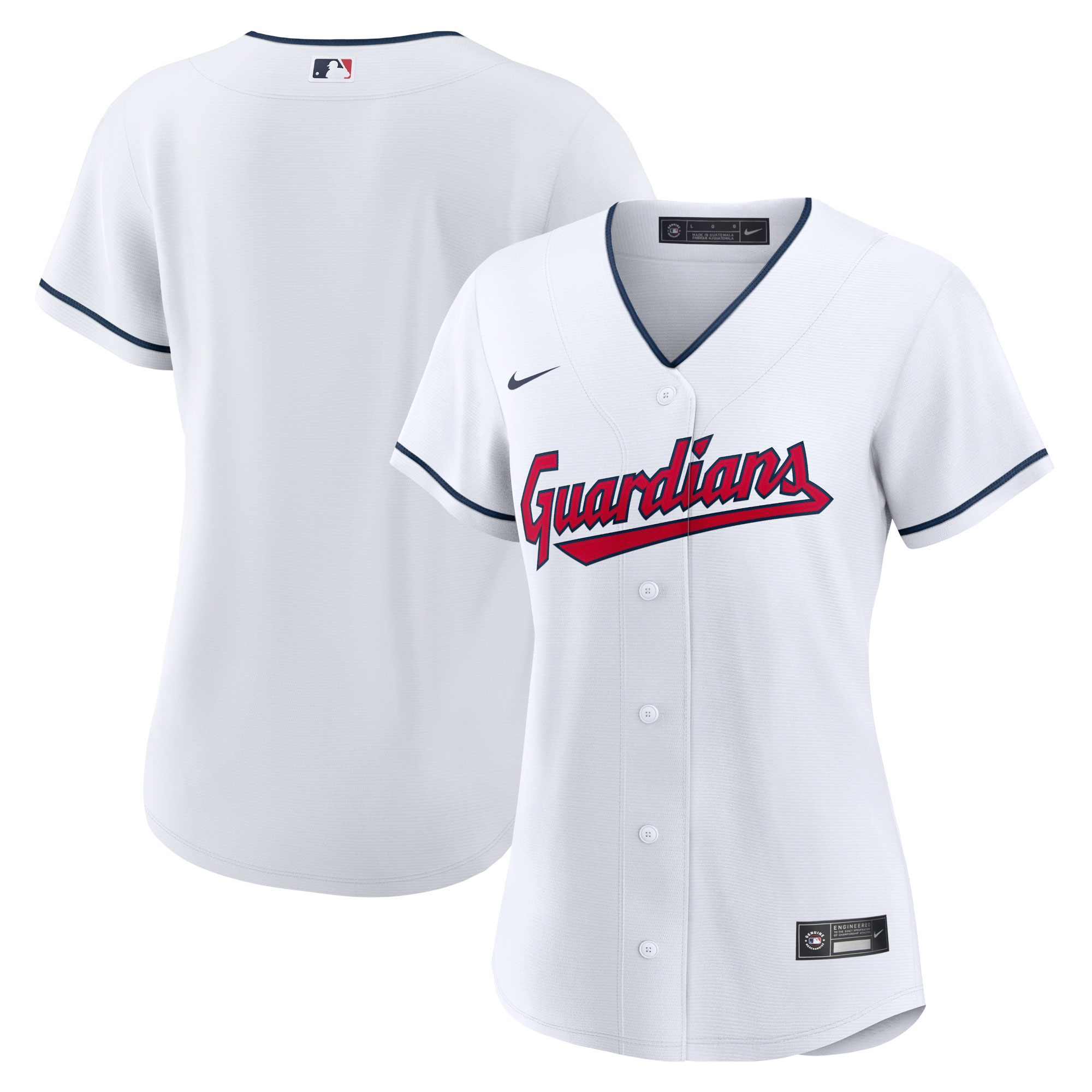 Women’s Cleveland Guardians Home Replica Team Jersey – White