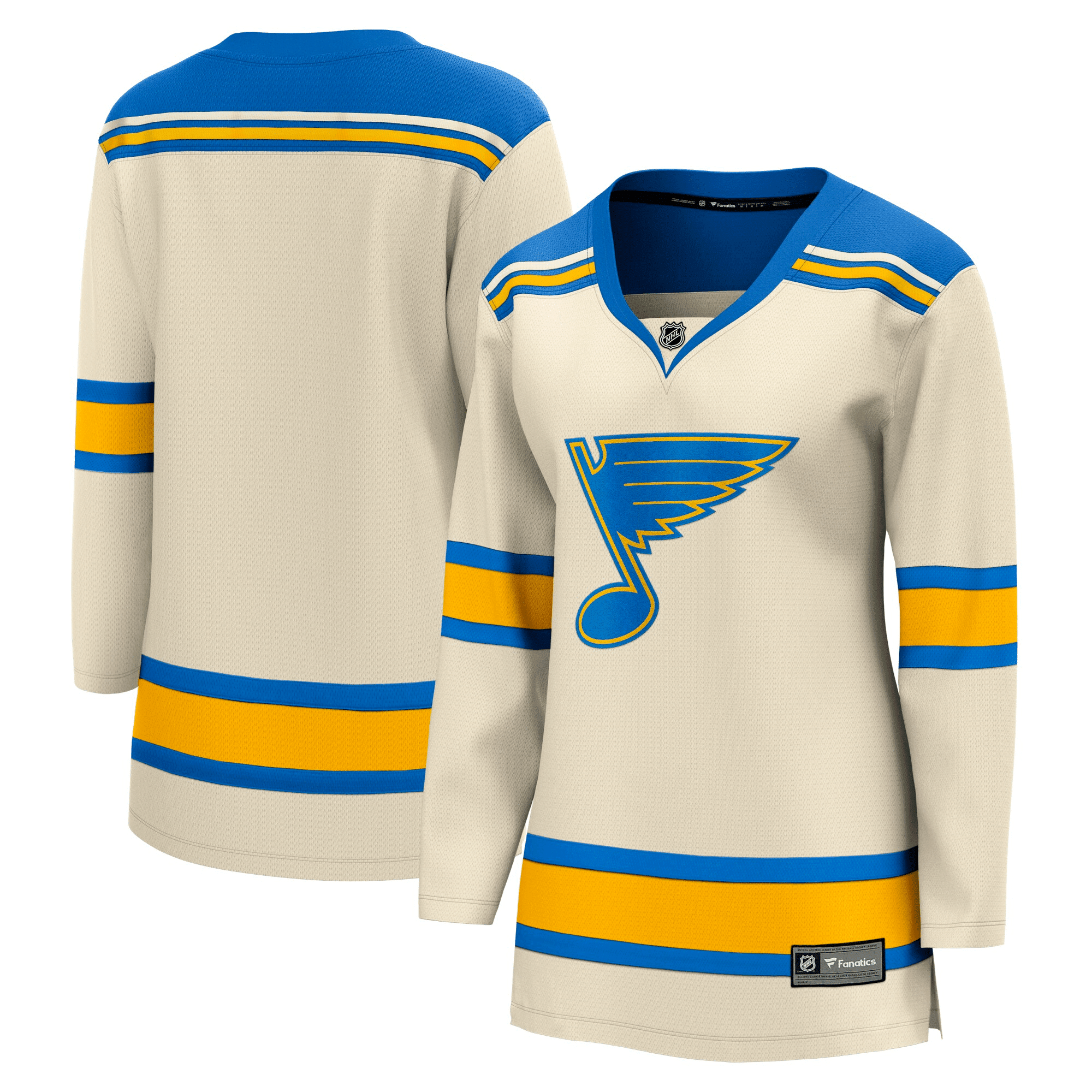 Women's Cream St. Louis Blues 2022 Winter Classic Breakaway Jersey Jersey - JS682 
