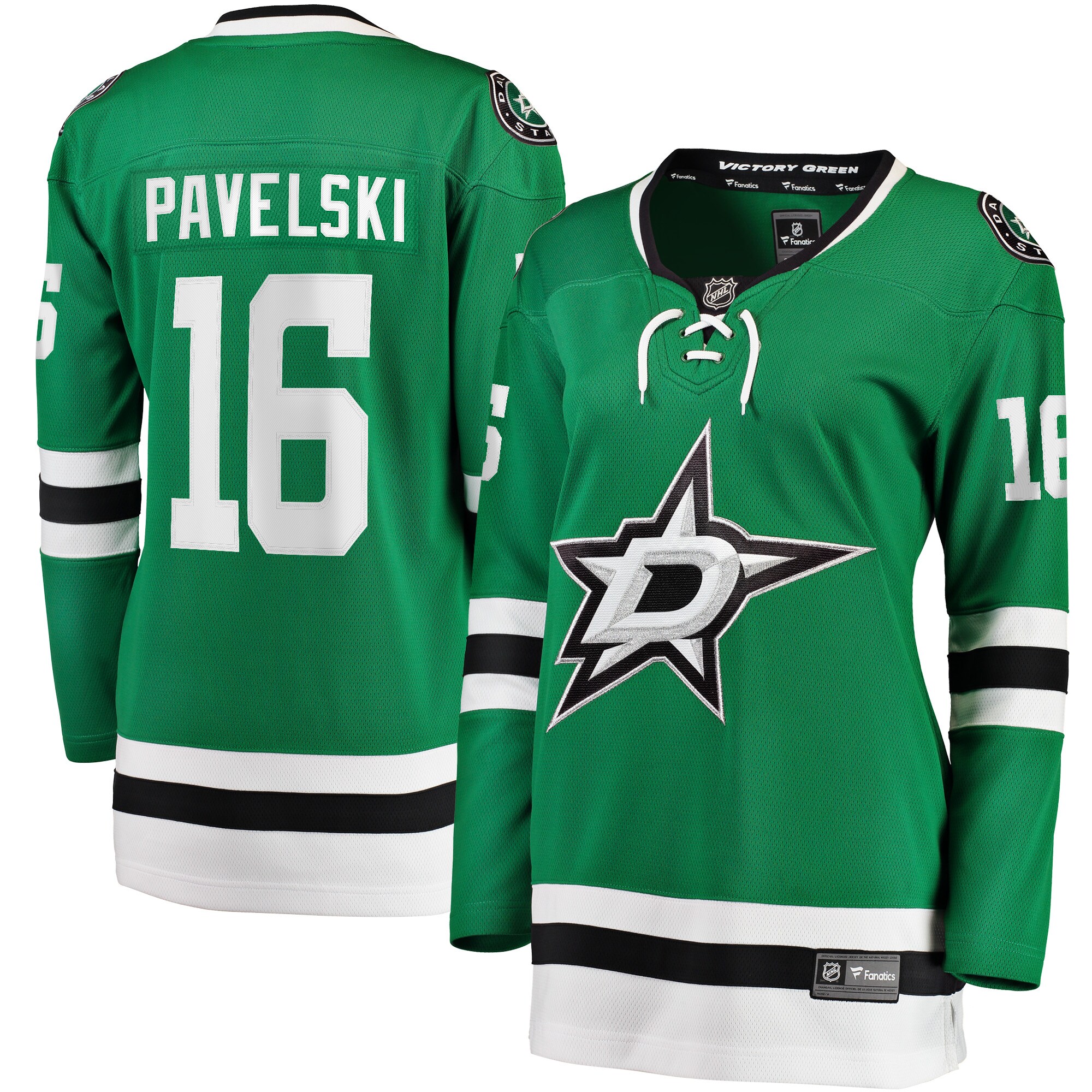 Women's Dallas Stars Joe Pavelski Kelly Green Breakaway Home Player Jersey - JS550 