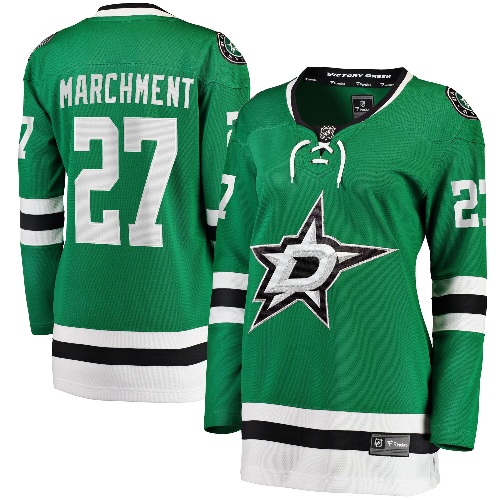 Women's Dallas Stars Mason Marchment Kelly Green Home Breakaway Player Jersey - JS169 