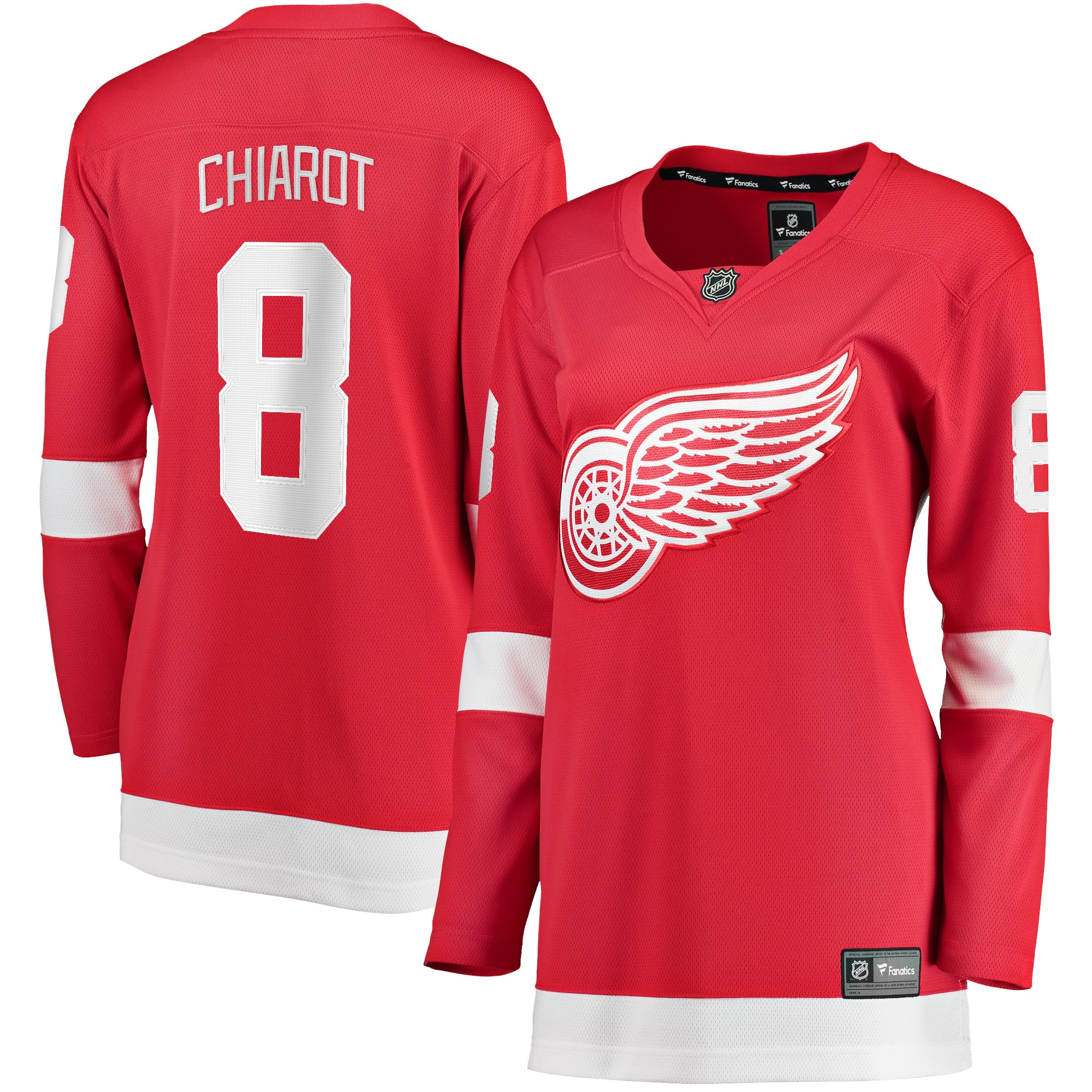 Women's Detroit Red Wings Ben Chiarot Red Home Breakaway Player Jersey - JS668 