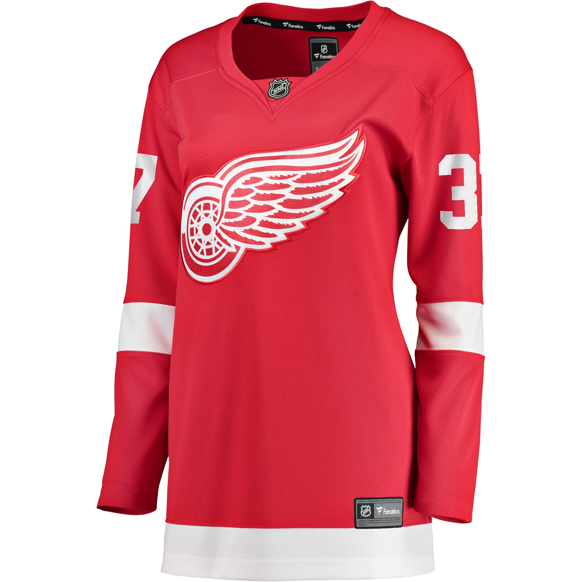 Alternative view of Women's Detroit Red Wings J.T. Compher Red Home Breakaway Player Jersey - JS336 