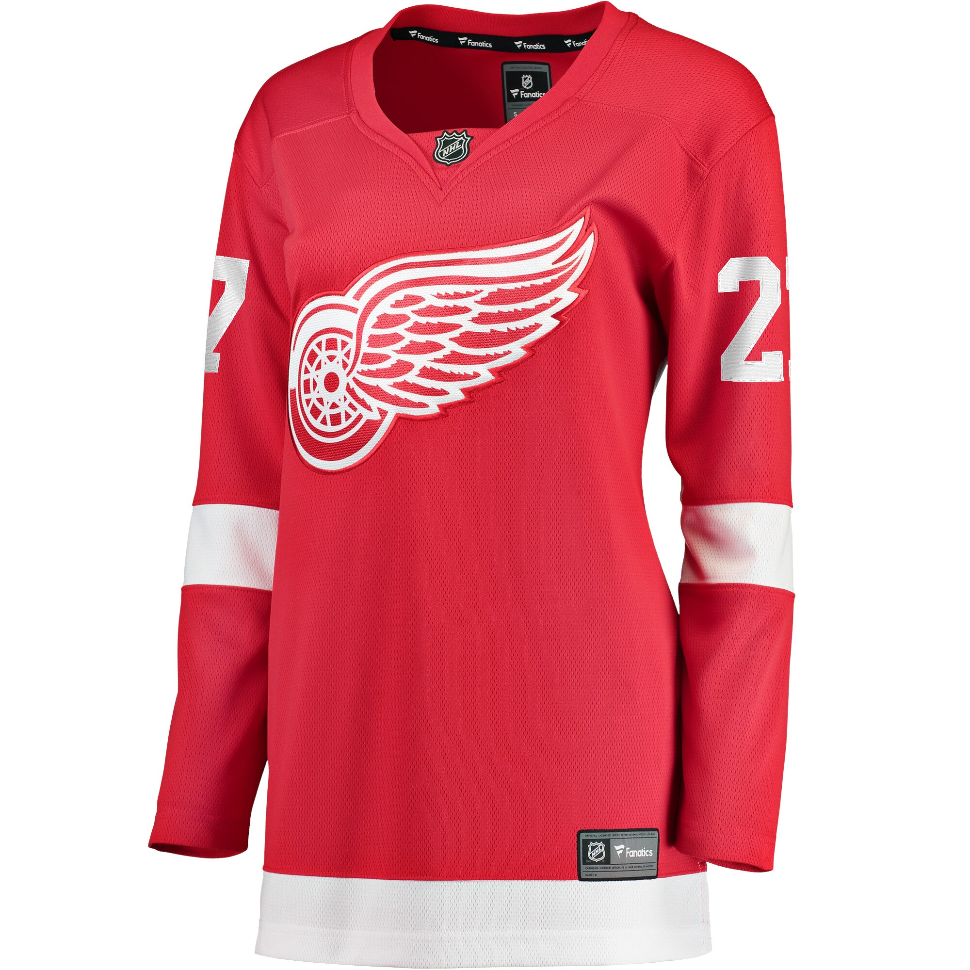 Alternative view of Women's Detroit Red Wings Michael Rasmussen Red Home Breakaway Player Jersey - JS282 