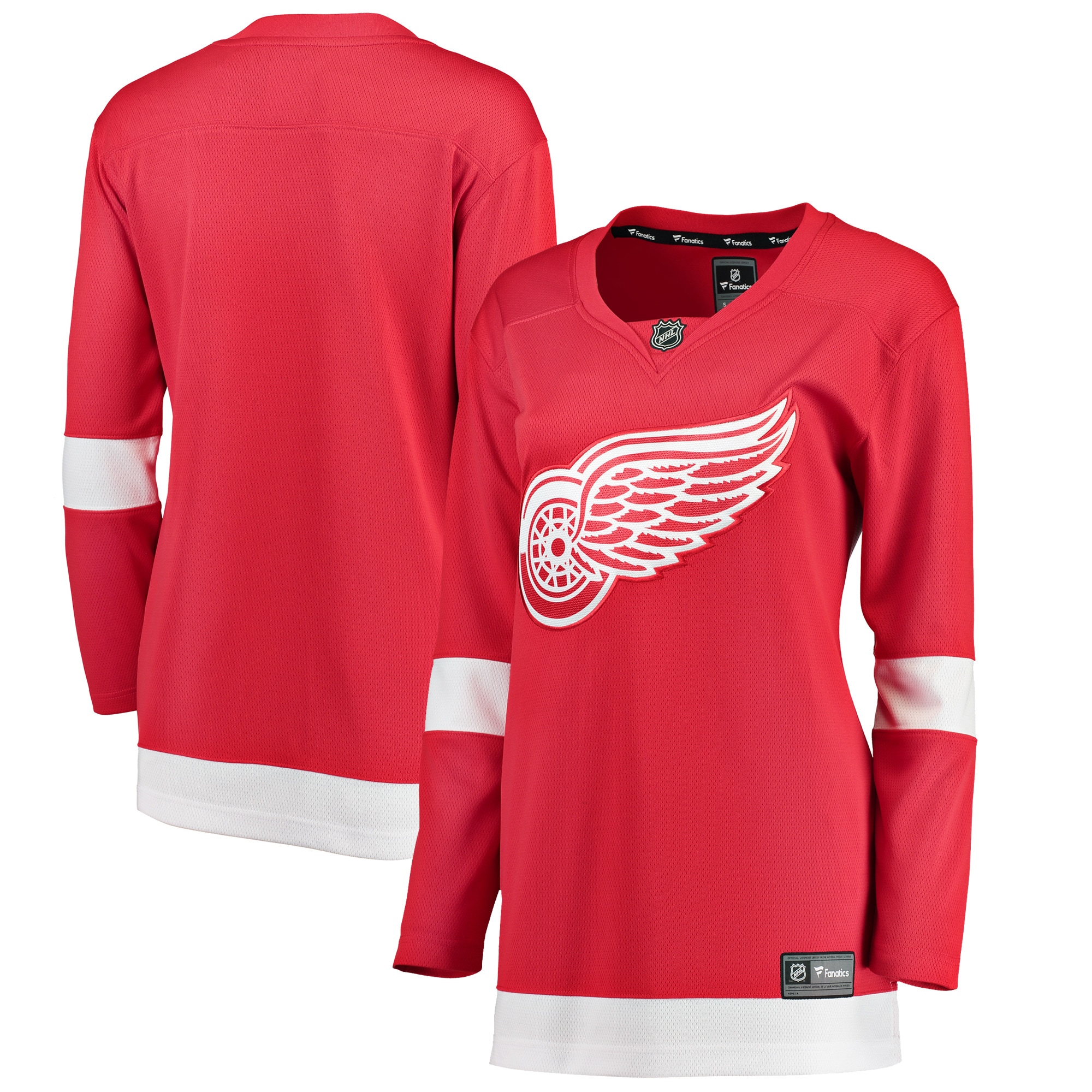Women's Detroit Red Wings Red Breakaway Home Jersey - JS300 