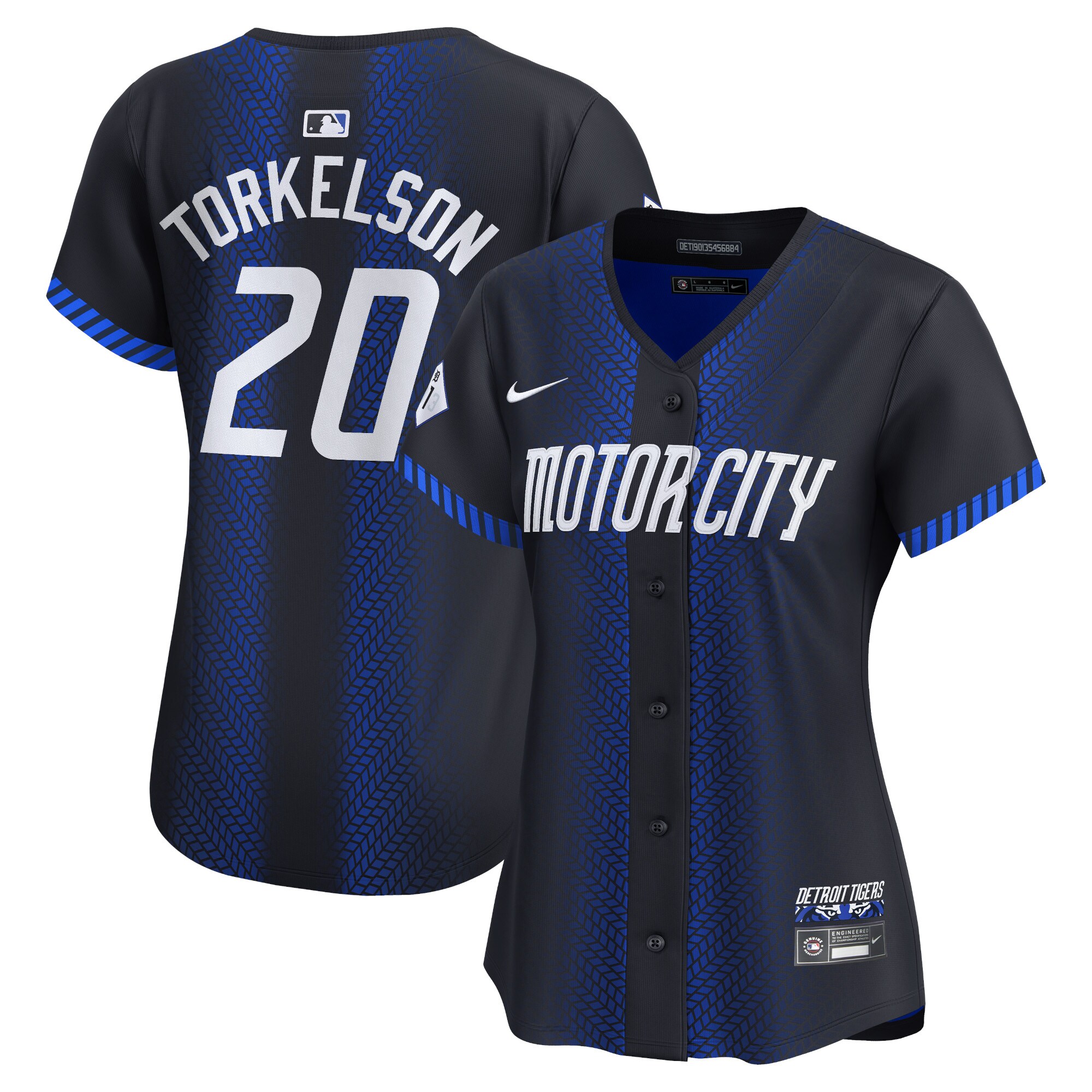 Women's Detroit Tigers Spencer Torkelson Blue 2024 City Connect Limited Jersey