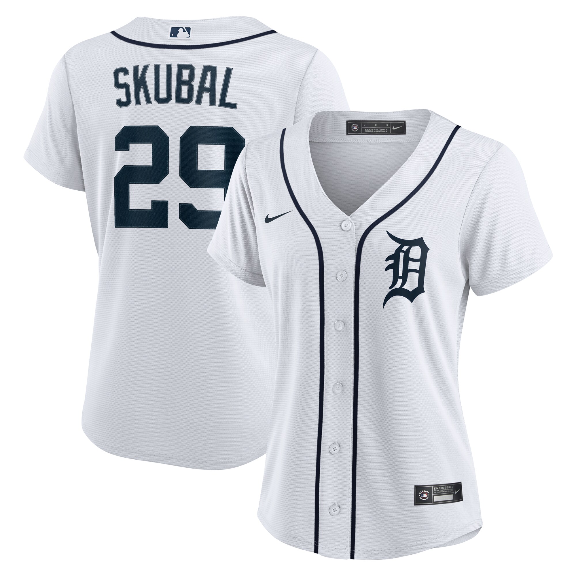 Women's Detroit Tigers Tarik Skubal White Home Player Jersey
